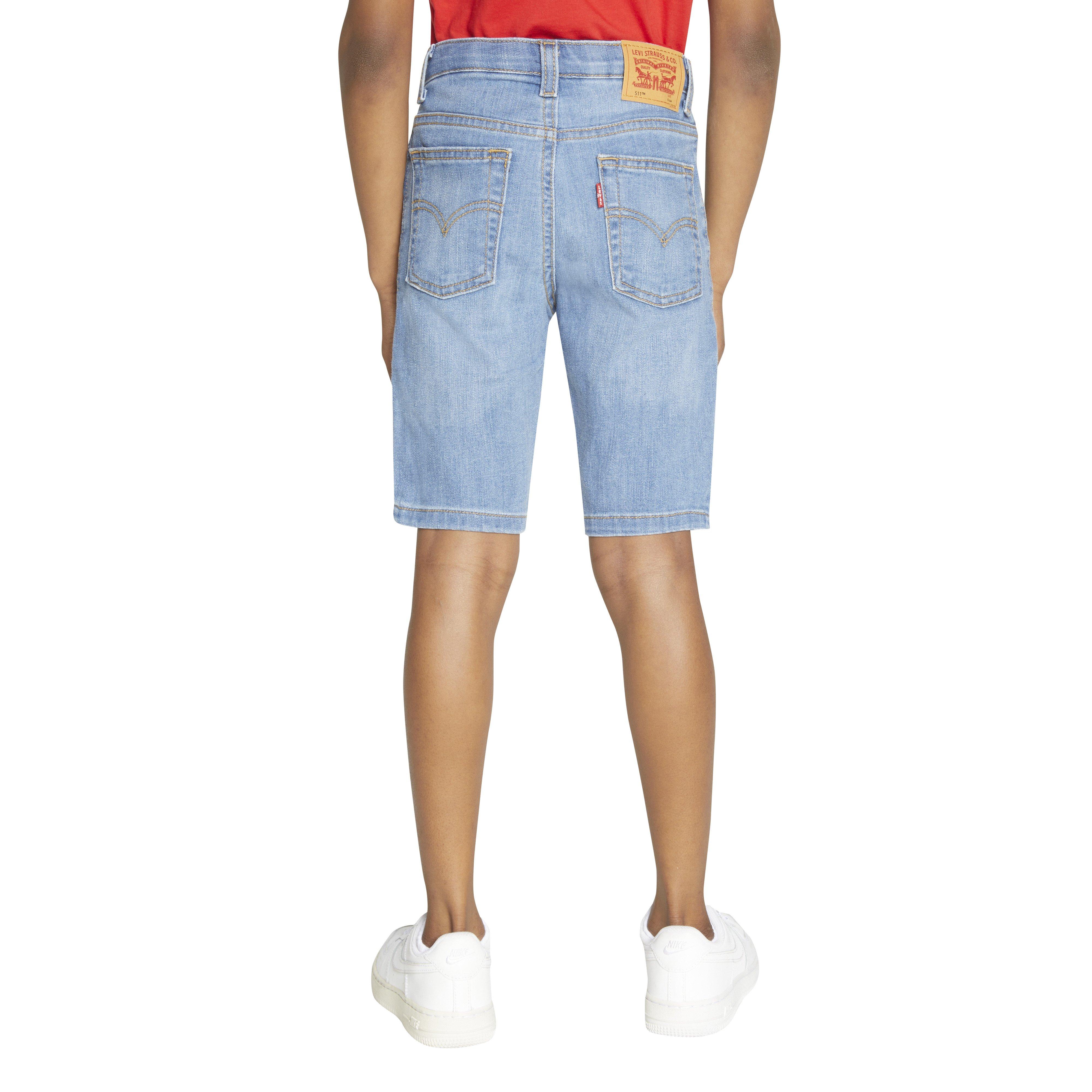 Levi's Performance 511 Slim Fit Lt Wash Little Boys' Lt Blue Denim Shorts
