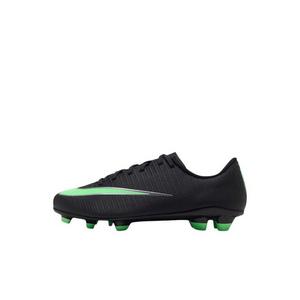 Nike Mercurial Vapor 17 Club MG "Black/Black/Illusion Green" Preschool Kids' Soccer Cleat - BLACK/BLACK/GREEN