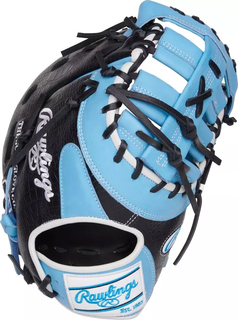 Rawlings Heart of the Hide 13" DCT 1st Base Baseball Mitt RHT - COLUMBIA BLUE