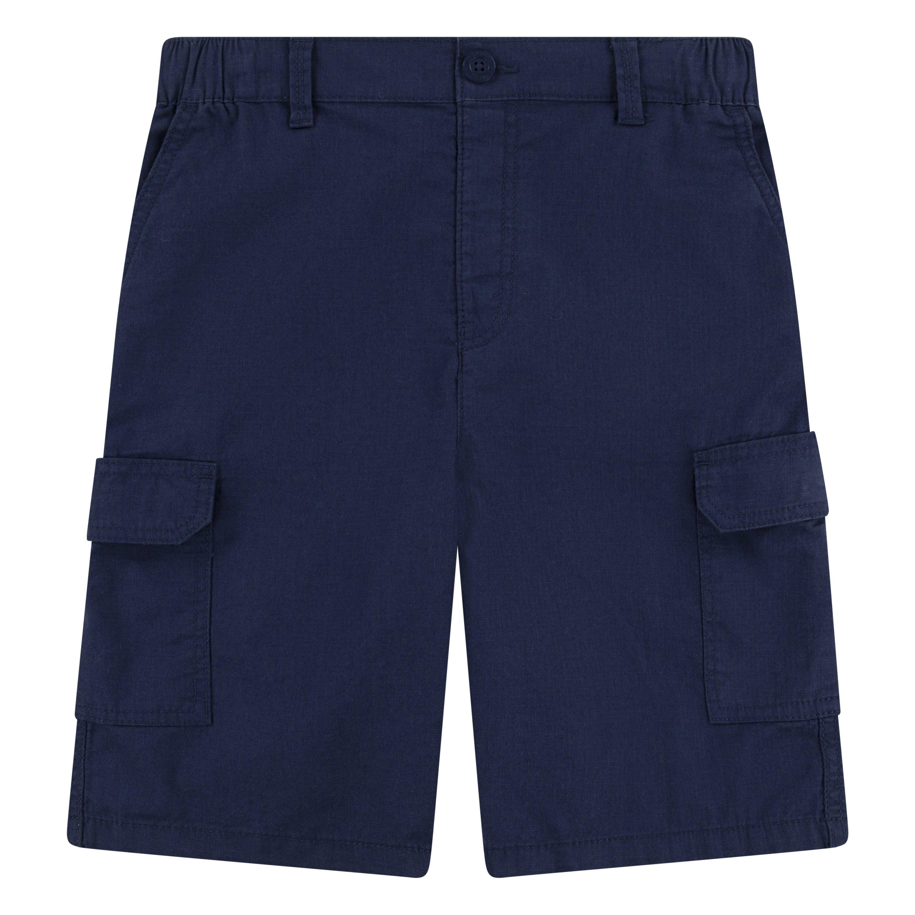Levi's Cotton Cargo Big Boys' Navy Shorts