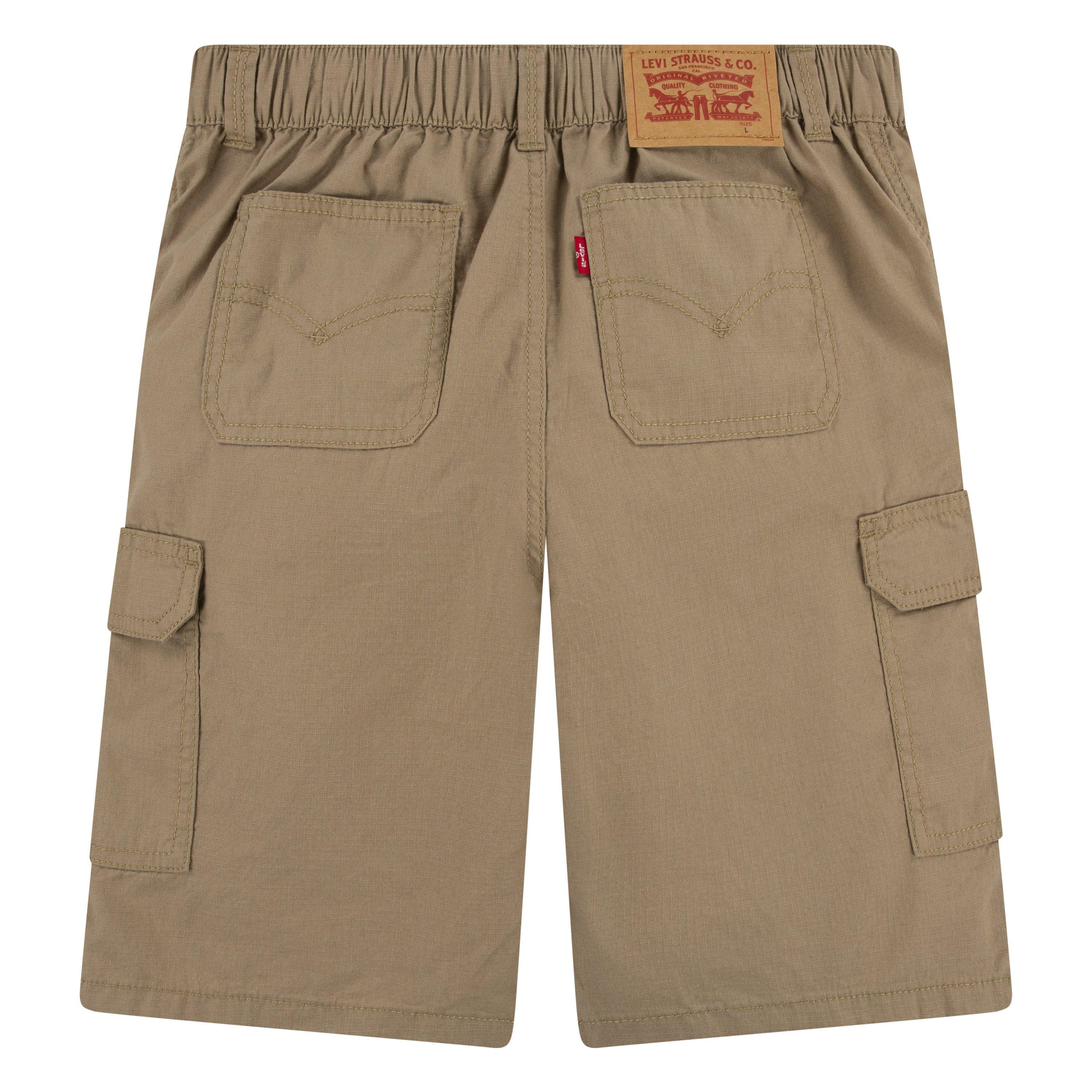 Levi's Cotton Cargo Big Boys' Gold Shorts