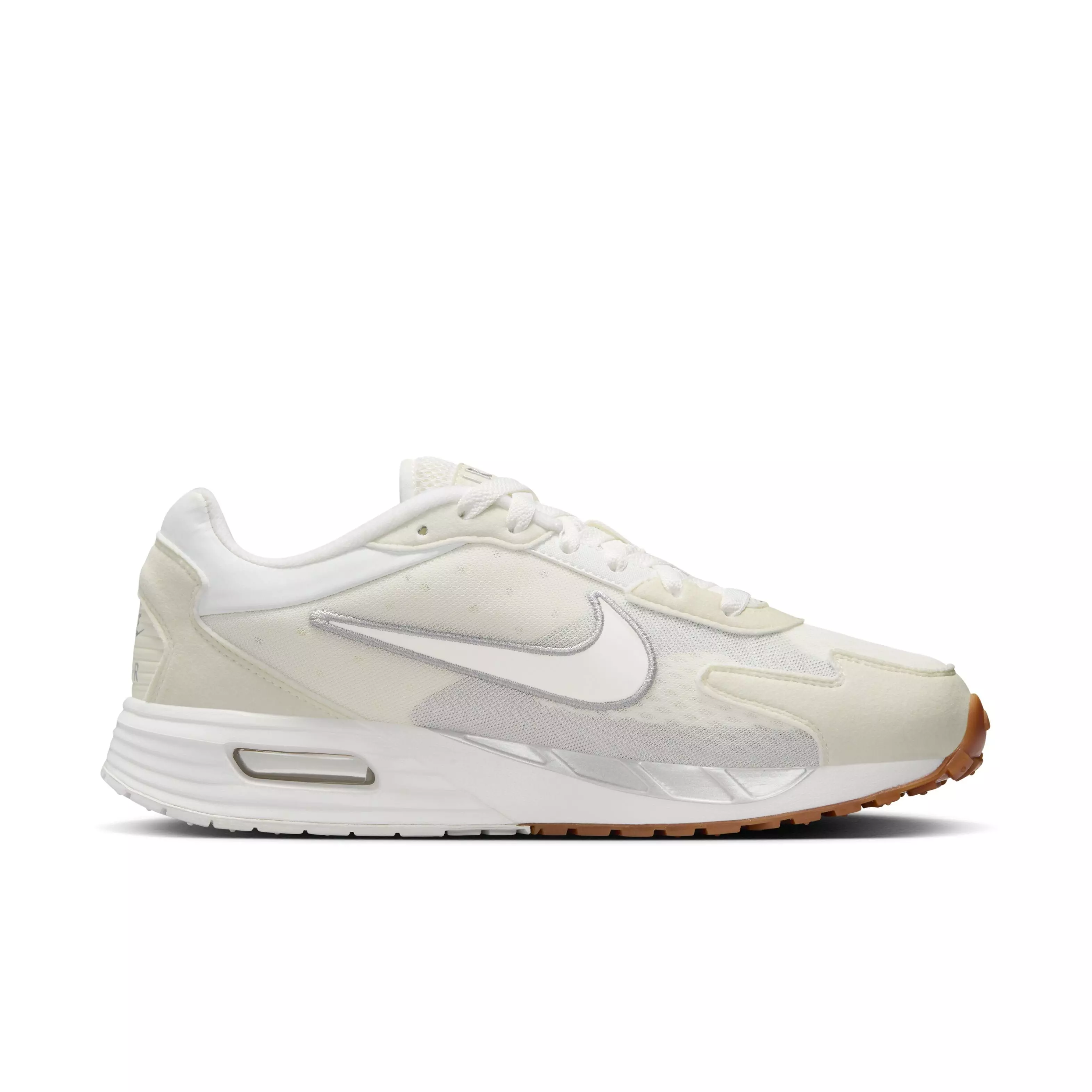 Nike Air Max Solo "Summit White/Metallic Silver/Gum Light Brown/Sail" Women's Shoe - WHITE