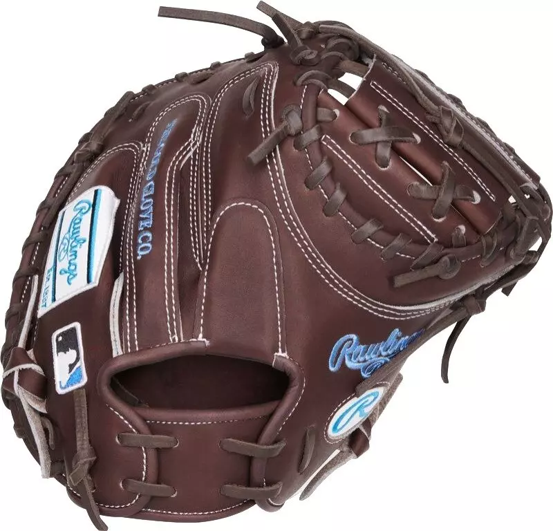 Rawlings Heart of the Hide 33." Baseball Catcher's Mitt RHT - CHOCOLATE
