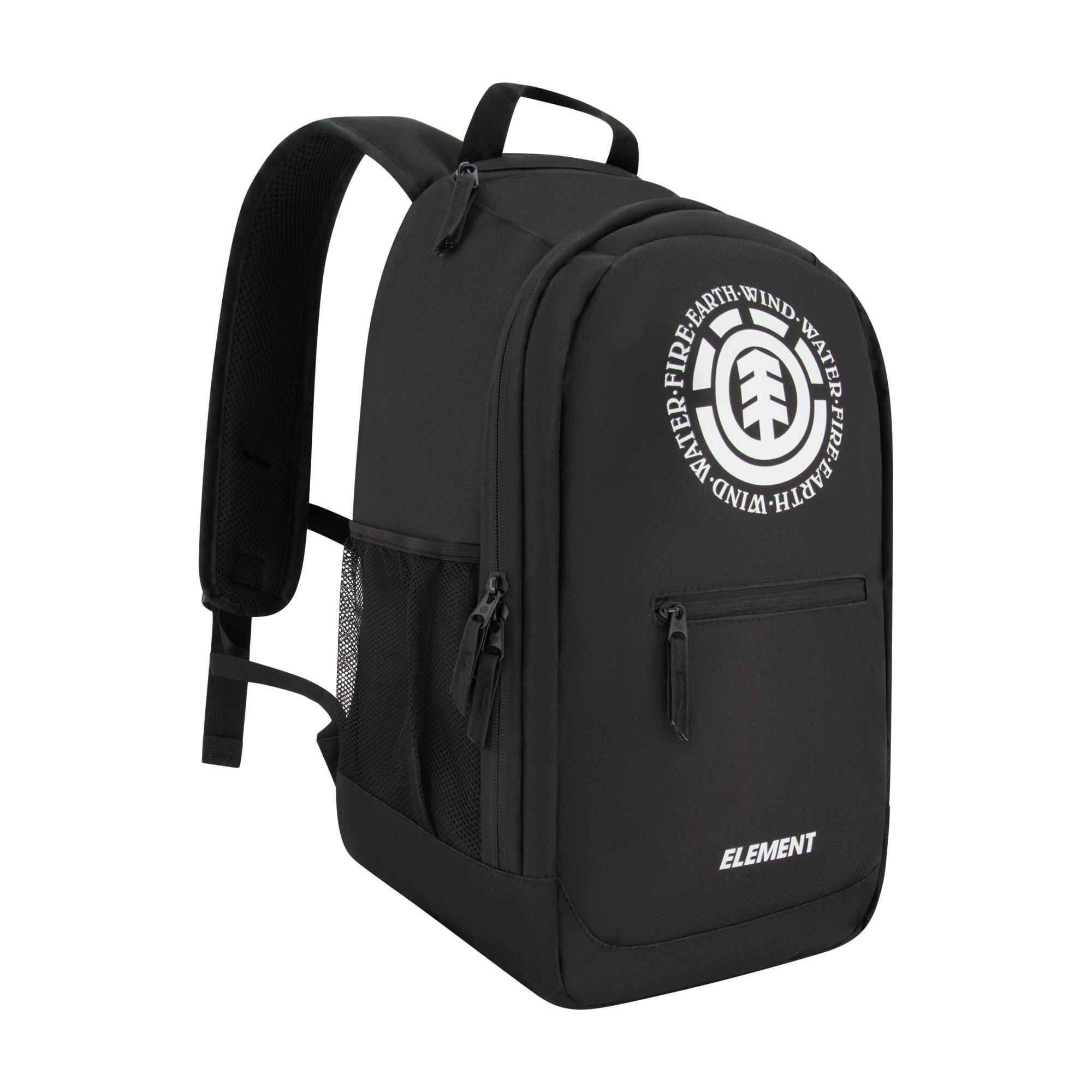 Element Classic Logo Backpack - Black - BLACK Thumbnail View 3