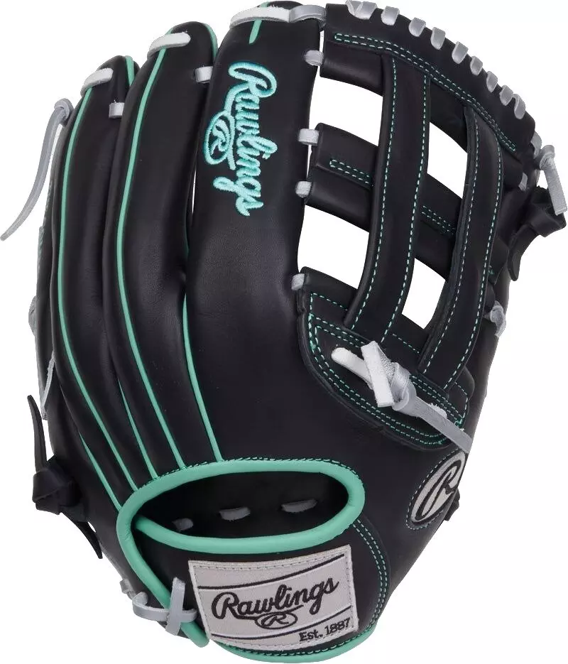 Rawlings NXT Series 12.5" Outfield Baseball Glove RHT - BLACK