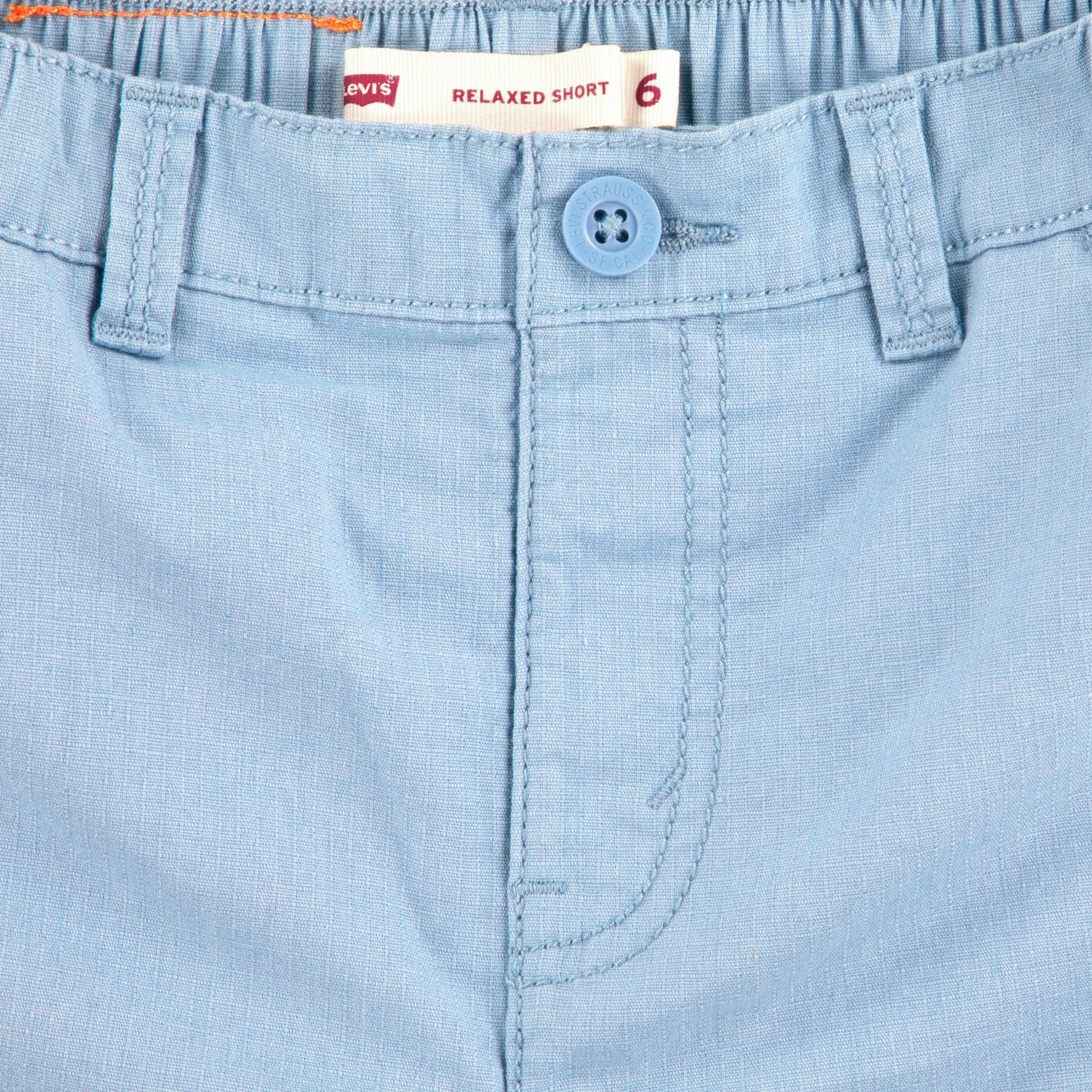 Levi's Little Boys' Elastic Waistband Cargo Shorts - Lt Blue - LT BLUE Thumbnail View 4