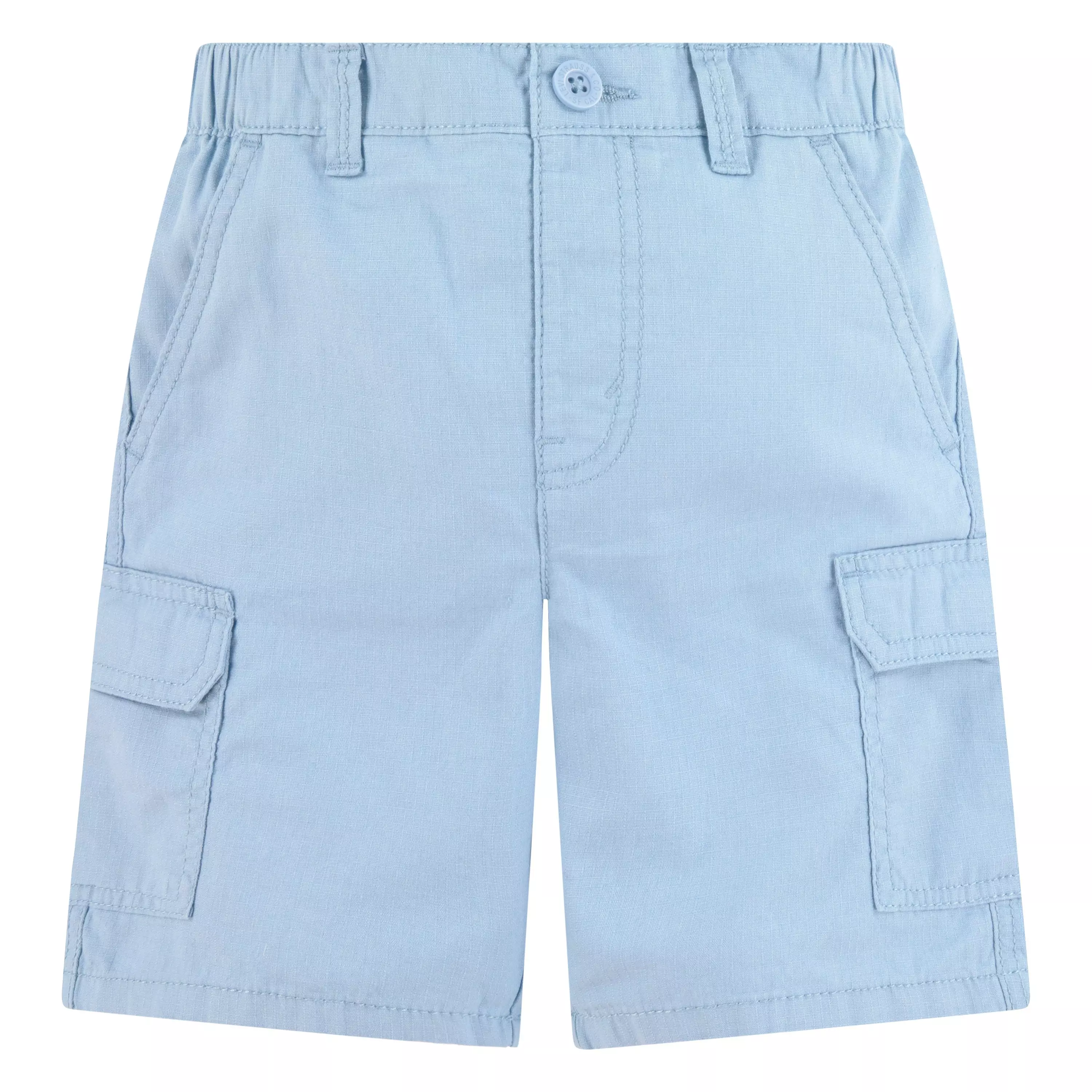 Levi's Little Boys' Elastic Waistband Cargo Shorts -Lt Blue - LT BLUE
