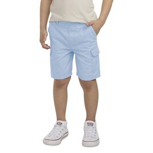 Levi's Little Boys' Elastic Waistband Cargo Shorts -Lt Blue