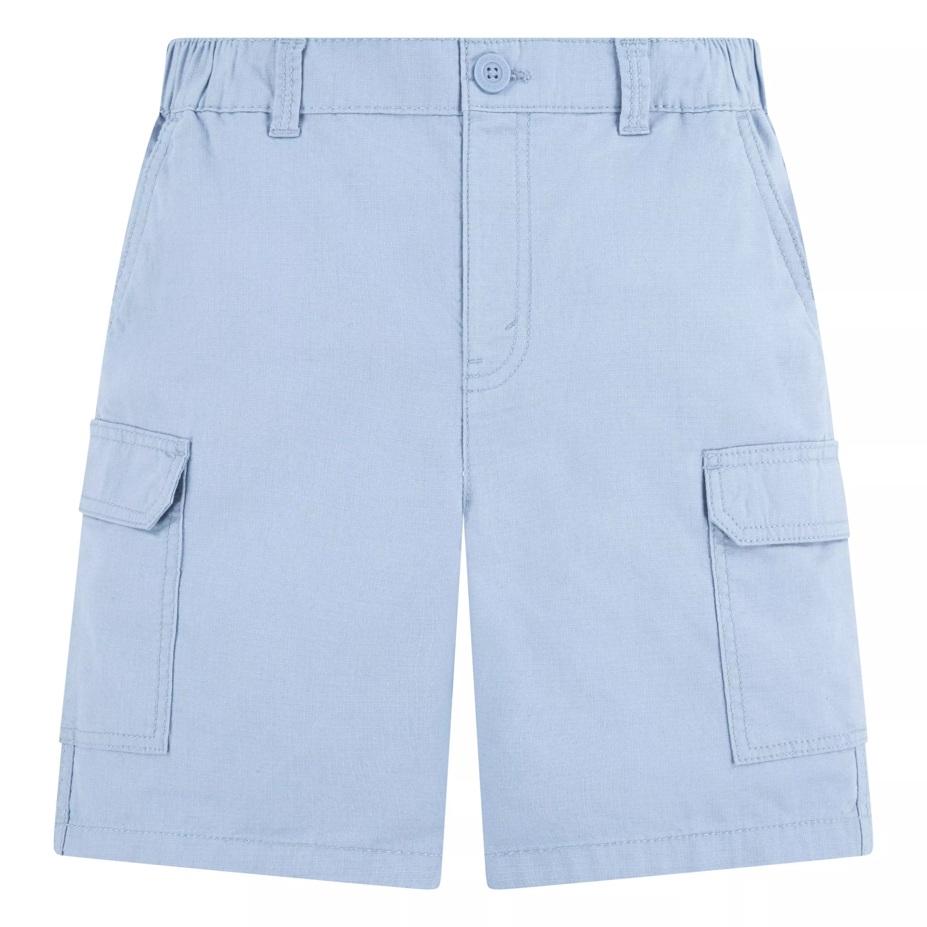 Levi's Big Boys' Cotton Cargo Shorts -Lt Blue - LT BLUE