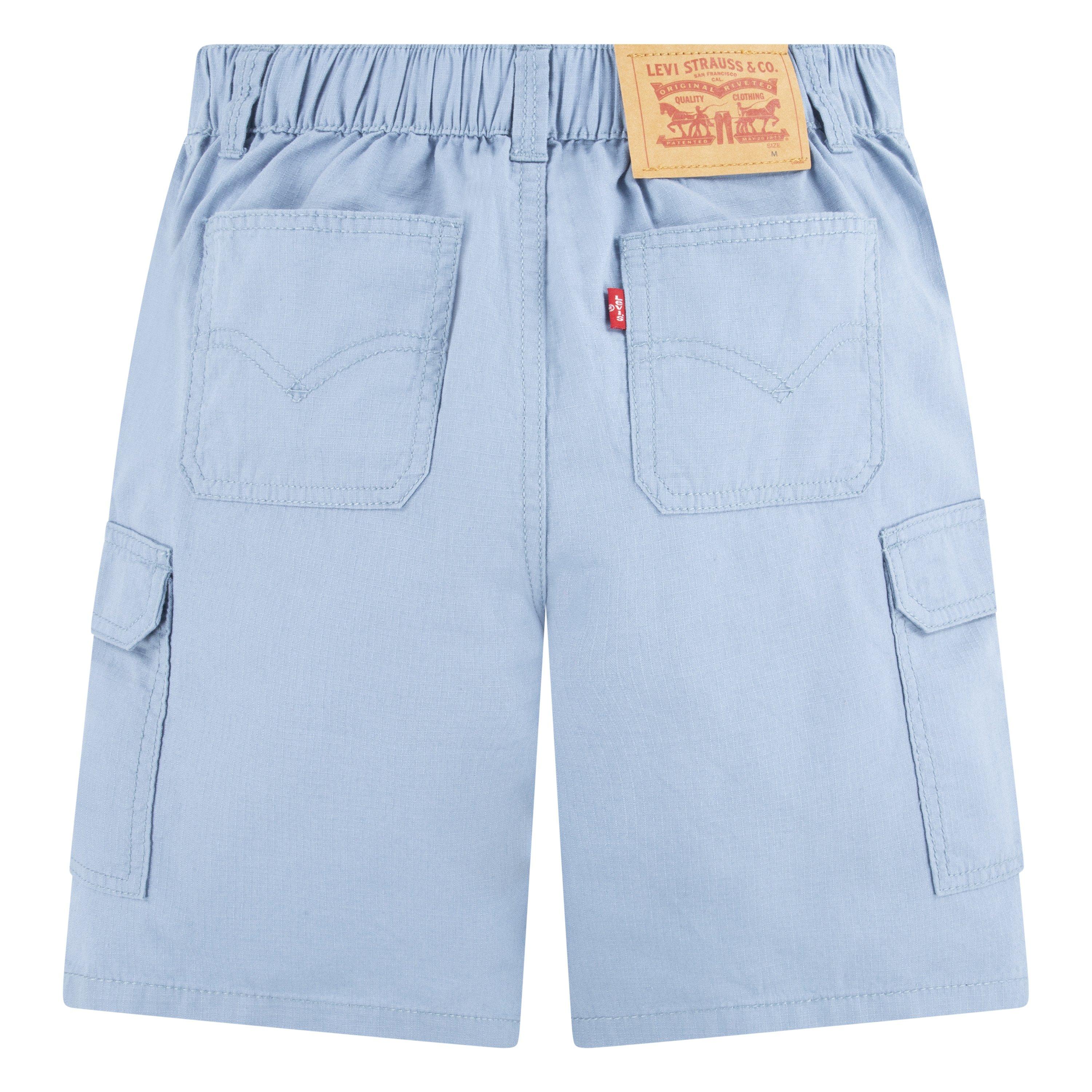 Levi's Big Boys' Cotton Cargo Shorts - Lt Blue - LT BLUE Thumbnail View 8