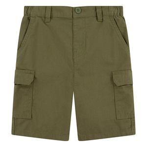 Levi's Little Boys' Elastic Waistband Cargo Shorts -Olive Green