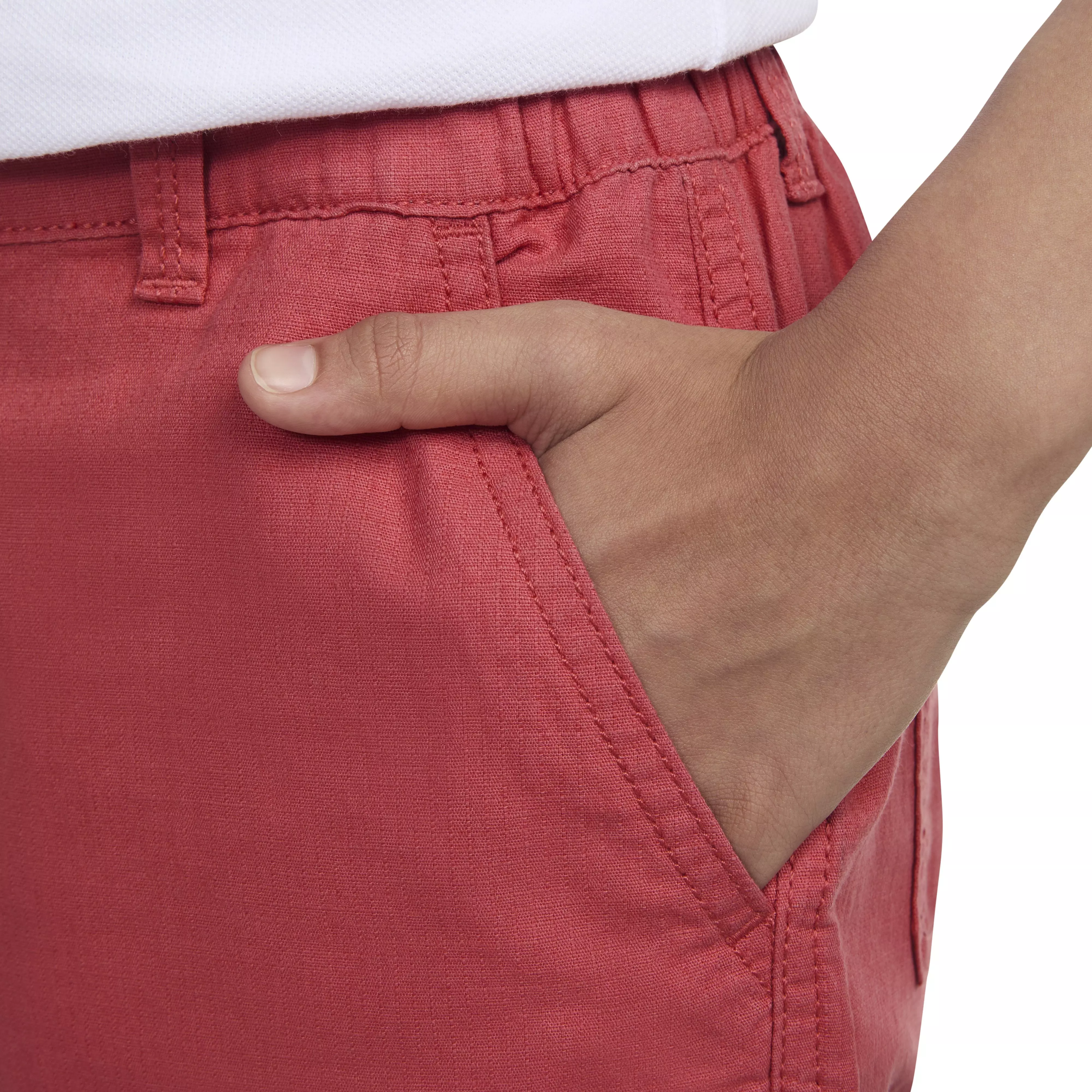 Levi's Big Boys' Cotton Cargo Shorts -Red - RED