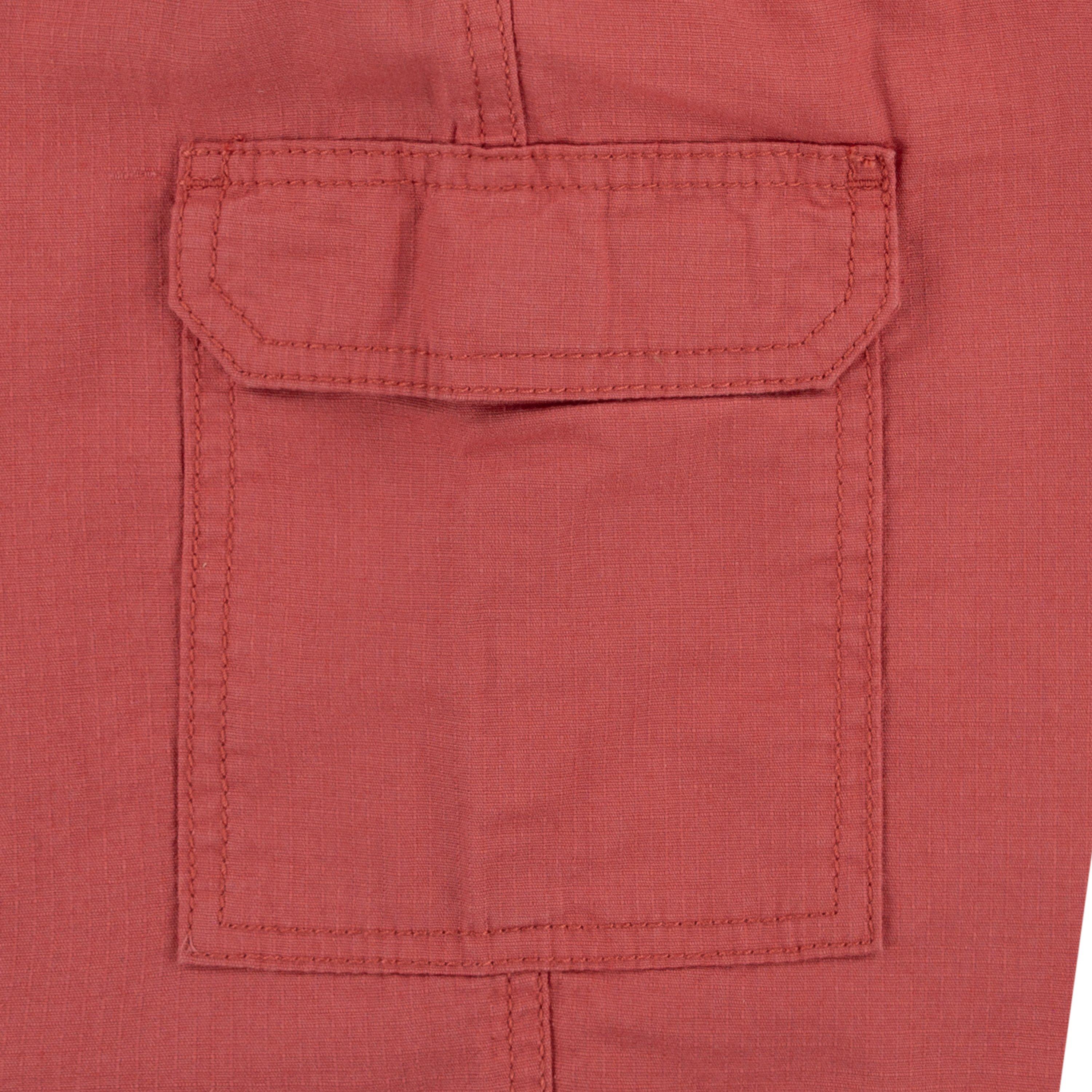 Levi's Cotton Cargo Big Boys' Red Shorts