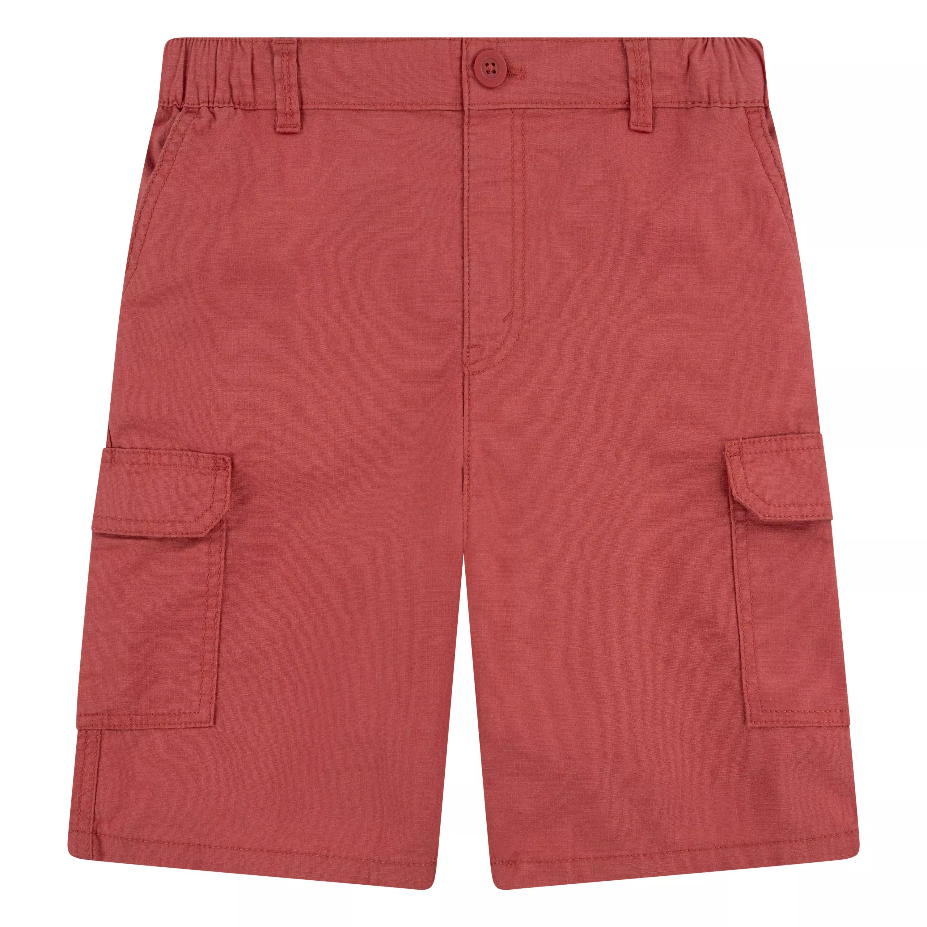 Levi's Big Boys' Cotton Cargo Shorts -Red - RED