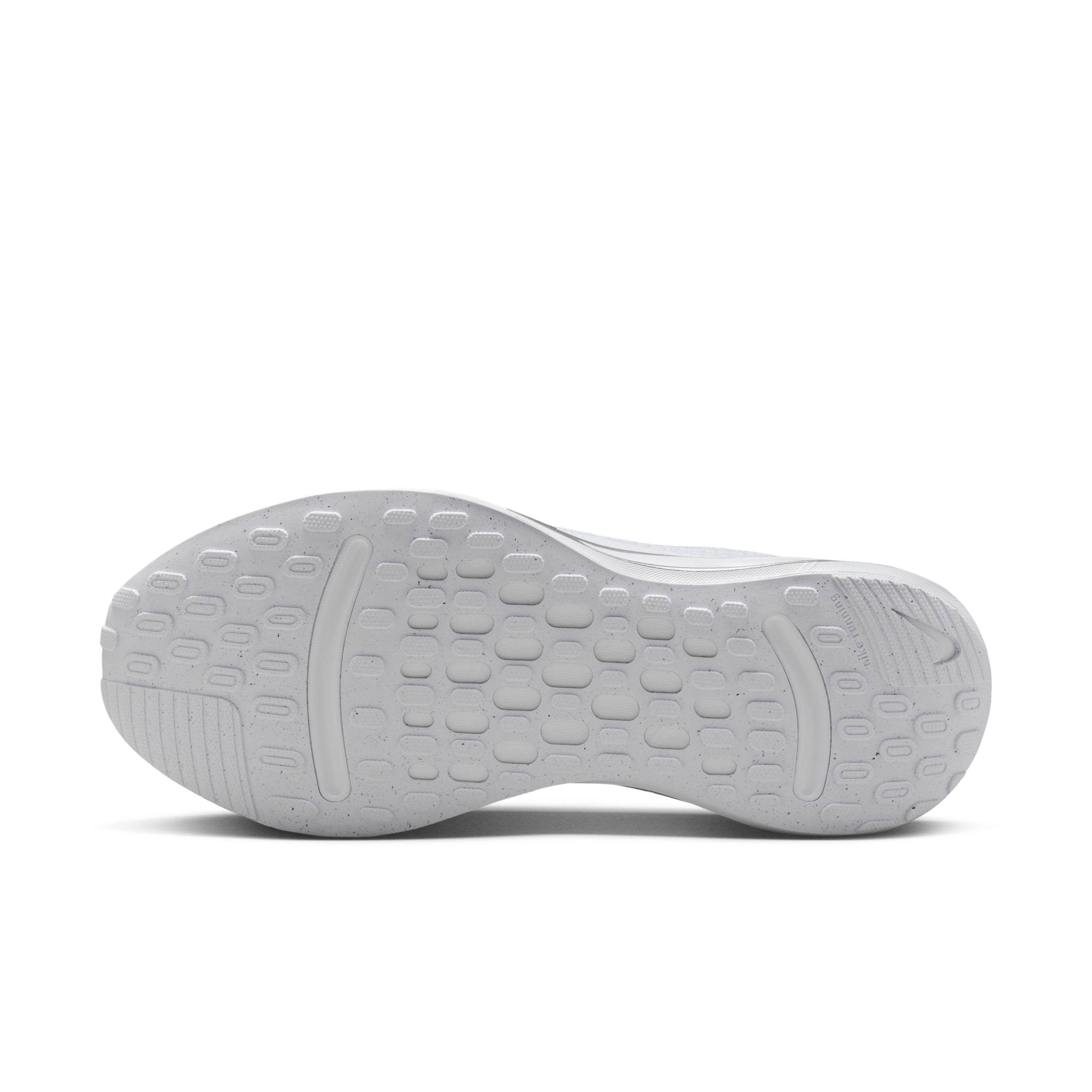 Nike Journey Run "White/Pure Platinum/Metallic Silver/White" Women's Running Shoe - WHITE/PLATINUM/SILVER/WHITE Thumbnail View 6