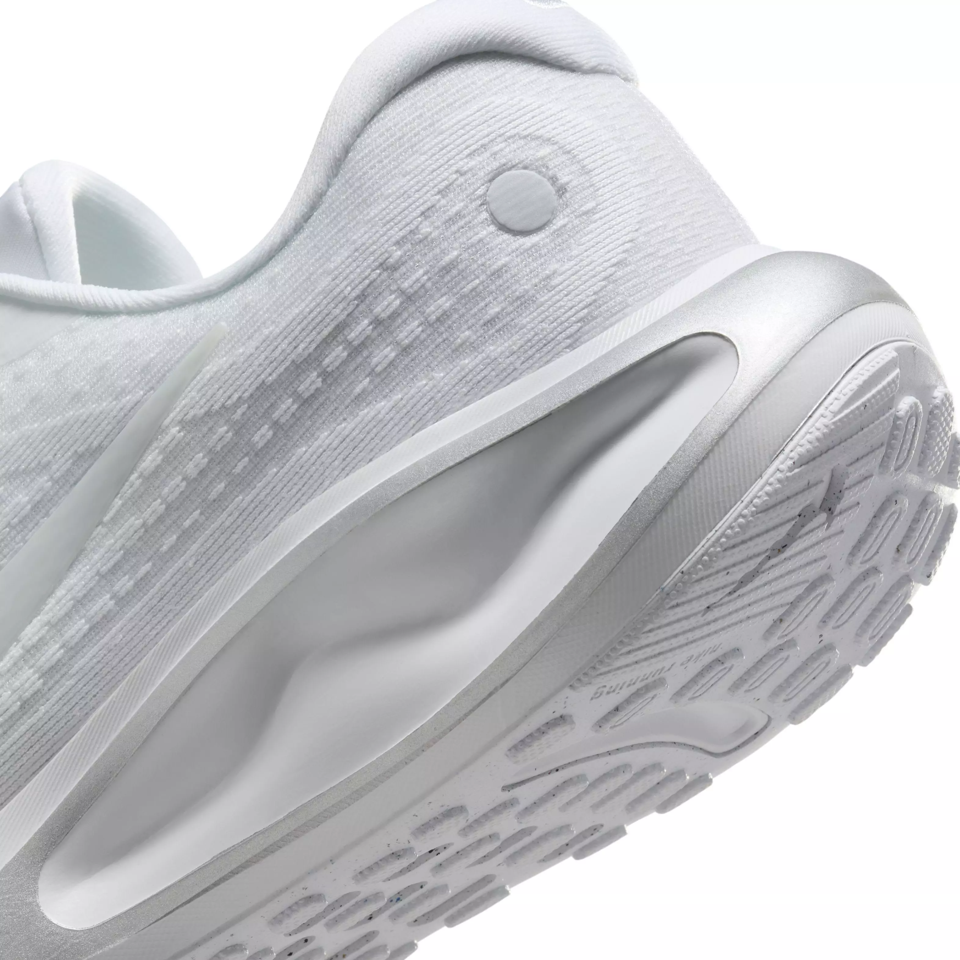 Nike Journey Run "White/Pure Platinum/Metallic Silver/White" Women's Running Shoe - WHITE/PLATINUM/SILVER/WHITE