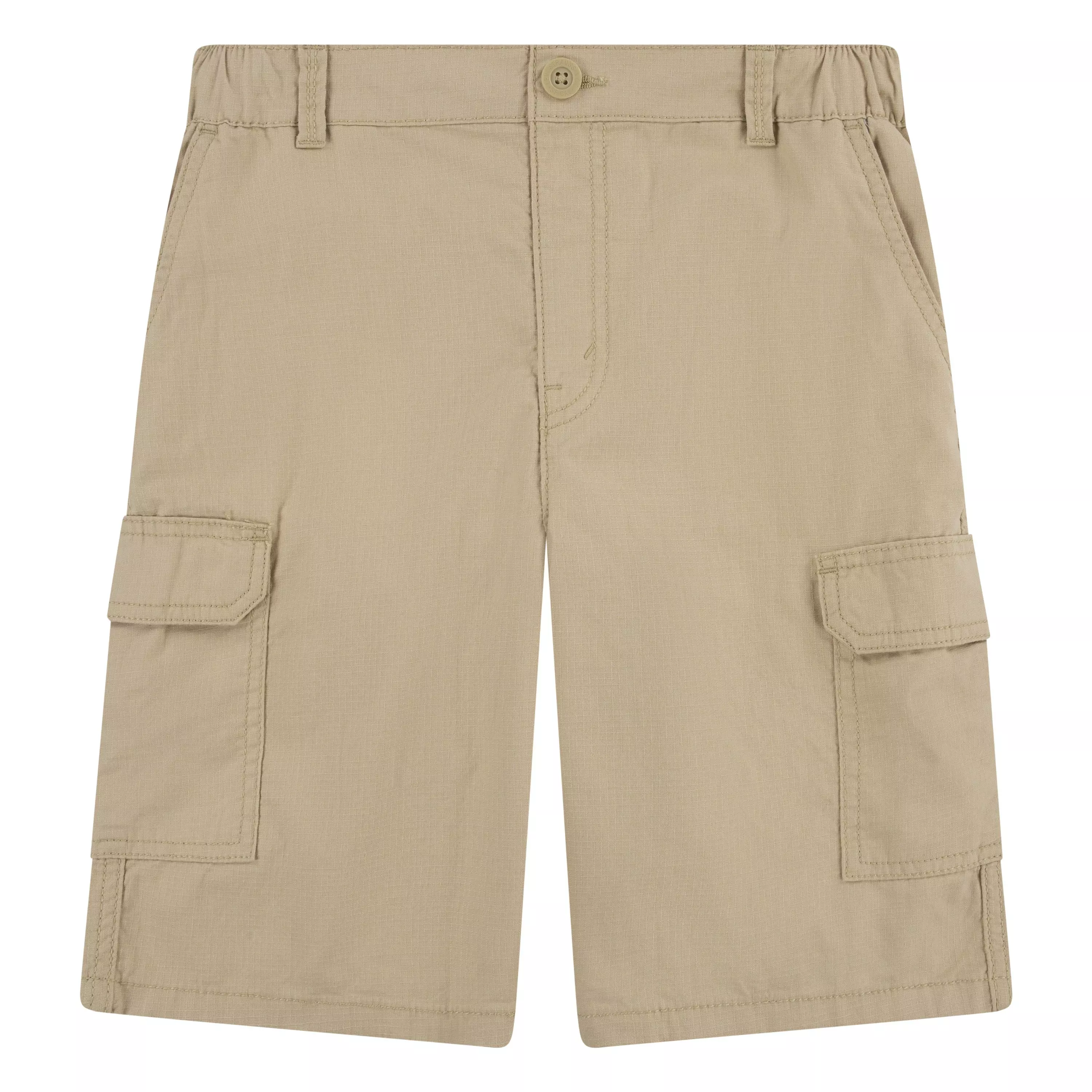 Levi's Big Boys' Cotton Cargo Shorts -Khaki - KHAKI