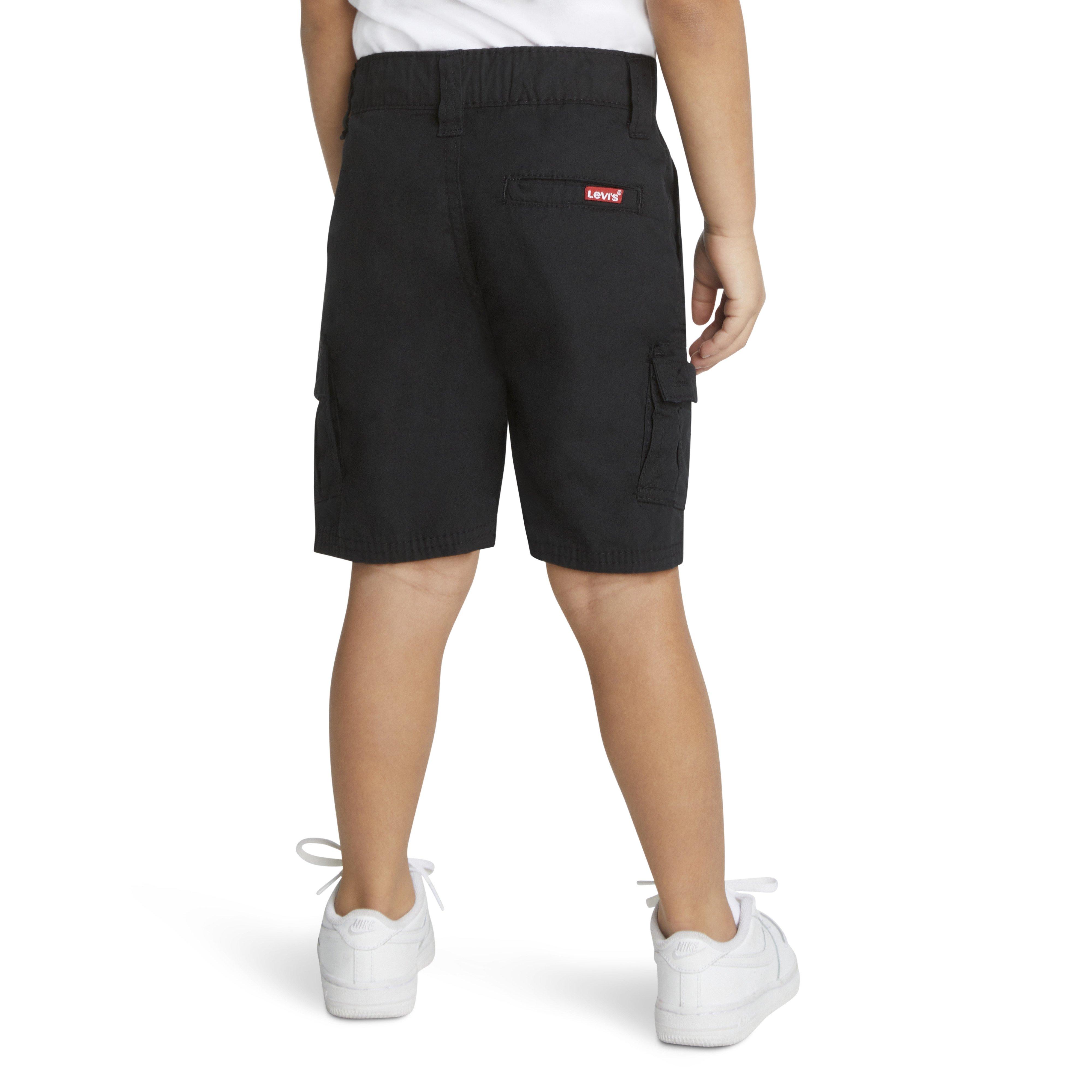 Levi's Red Tab Relaxed Toddler Boys' Black Cargo Shorts