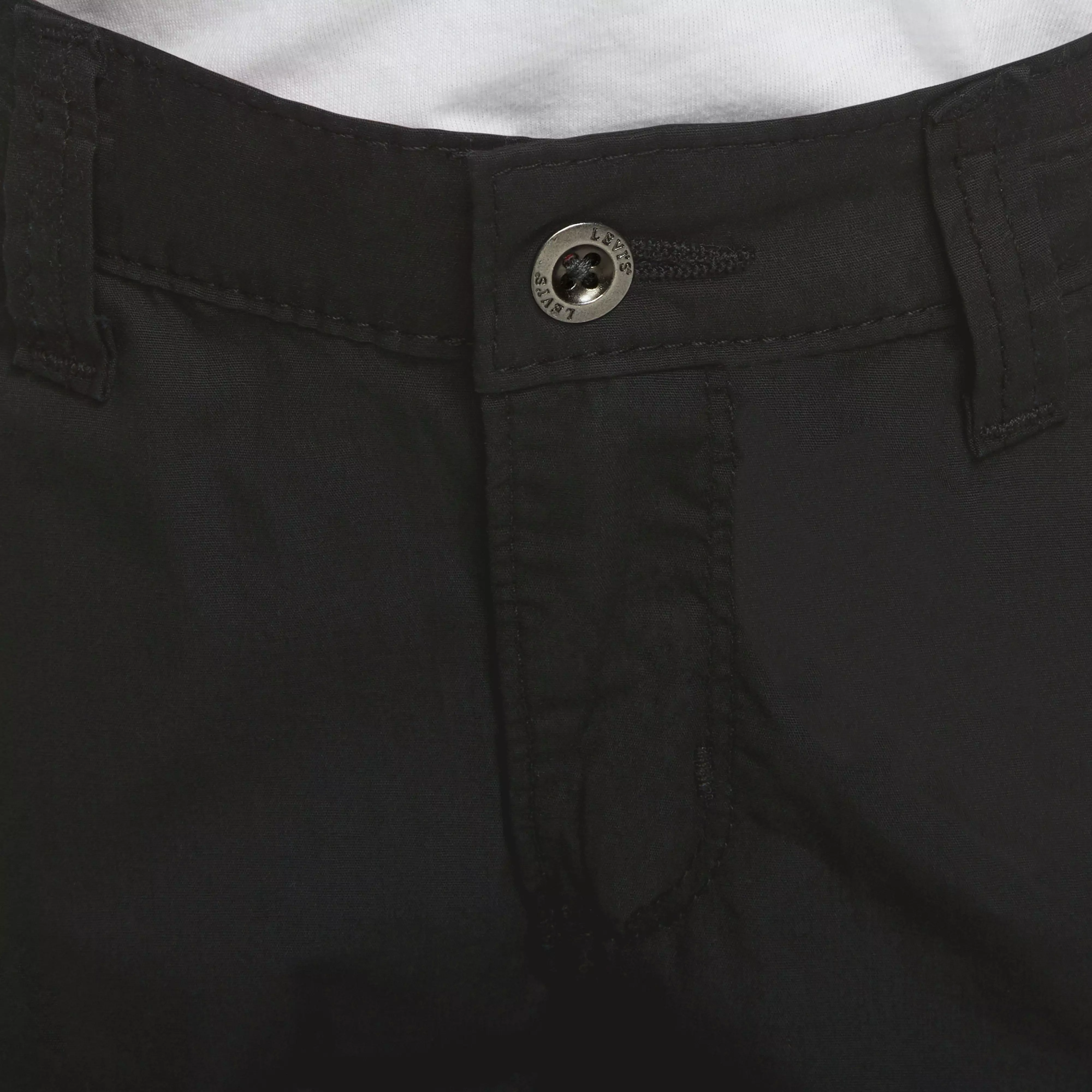 Levi's Red Tab Relaxed Toddler Boys' Black Cargo Shorts - BLACK
