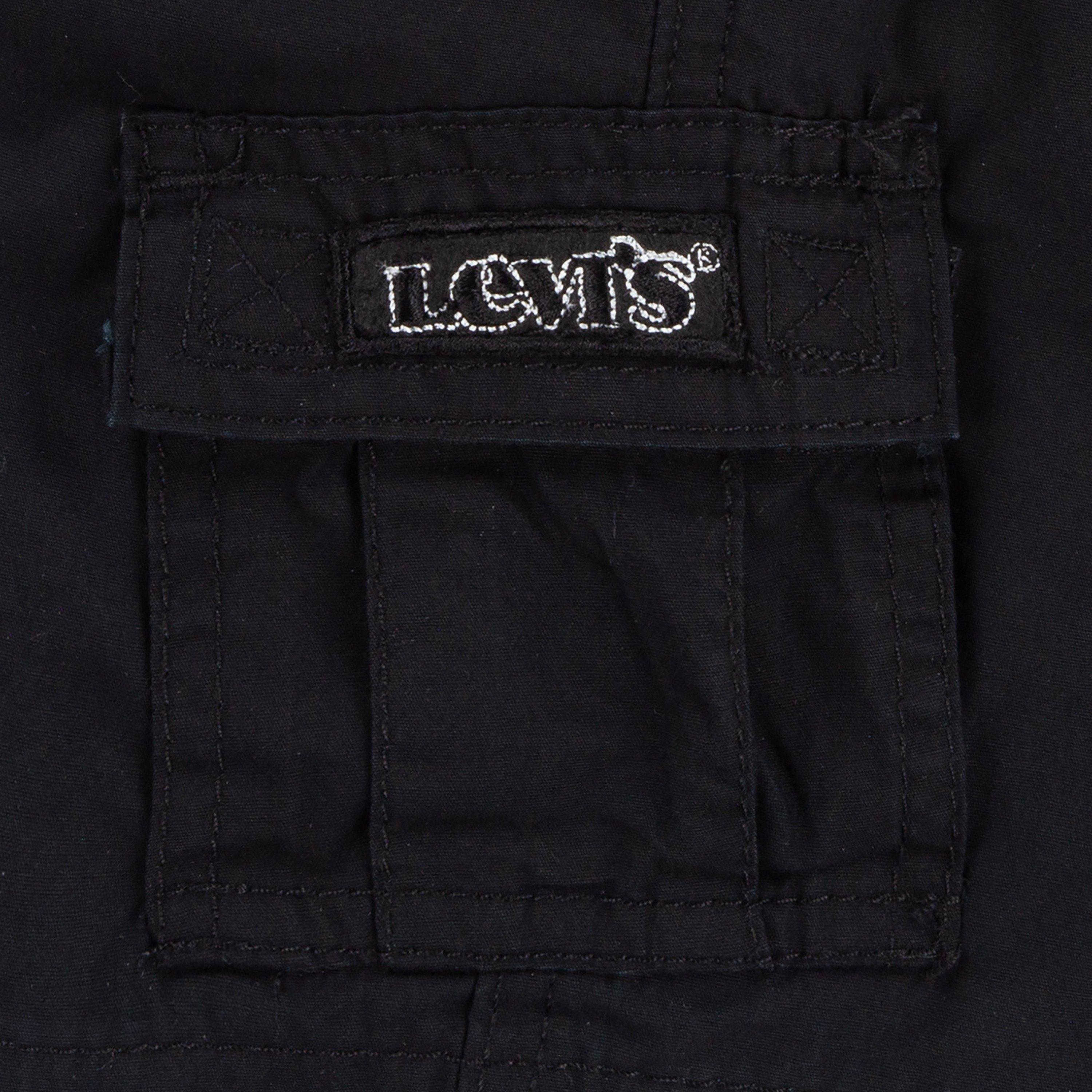 Levi's Red Tab Relaxed Toddler Boys' Black Cargo Shorts