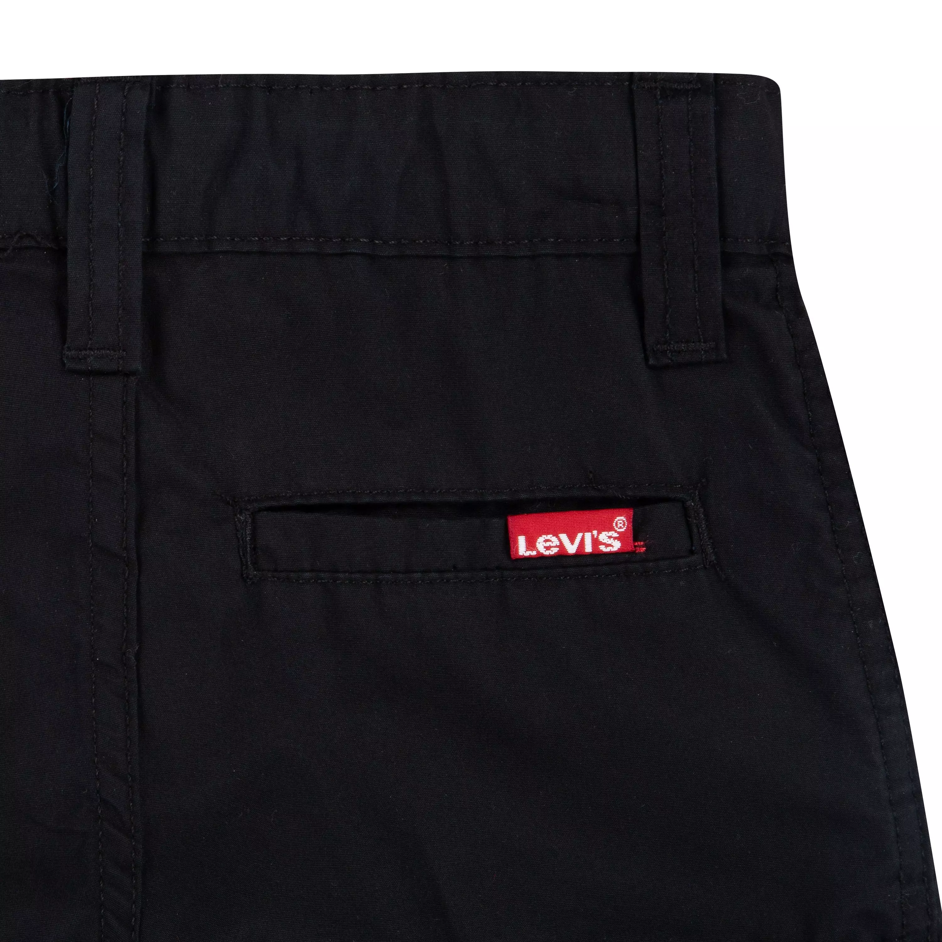 Levi's Red Tab Relaxed Toddler Boys' Black Cargo Shorts - BLACK