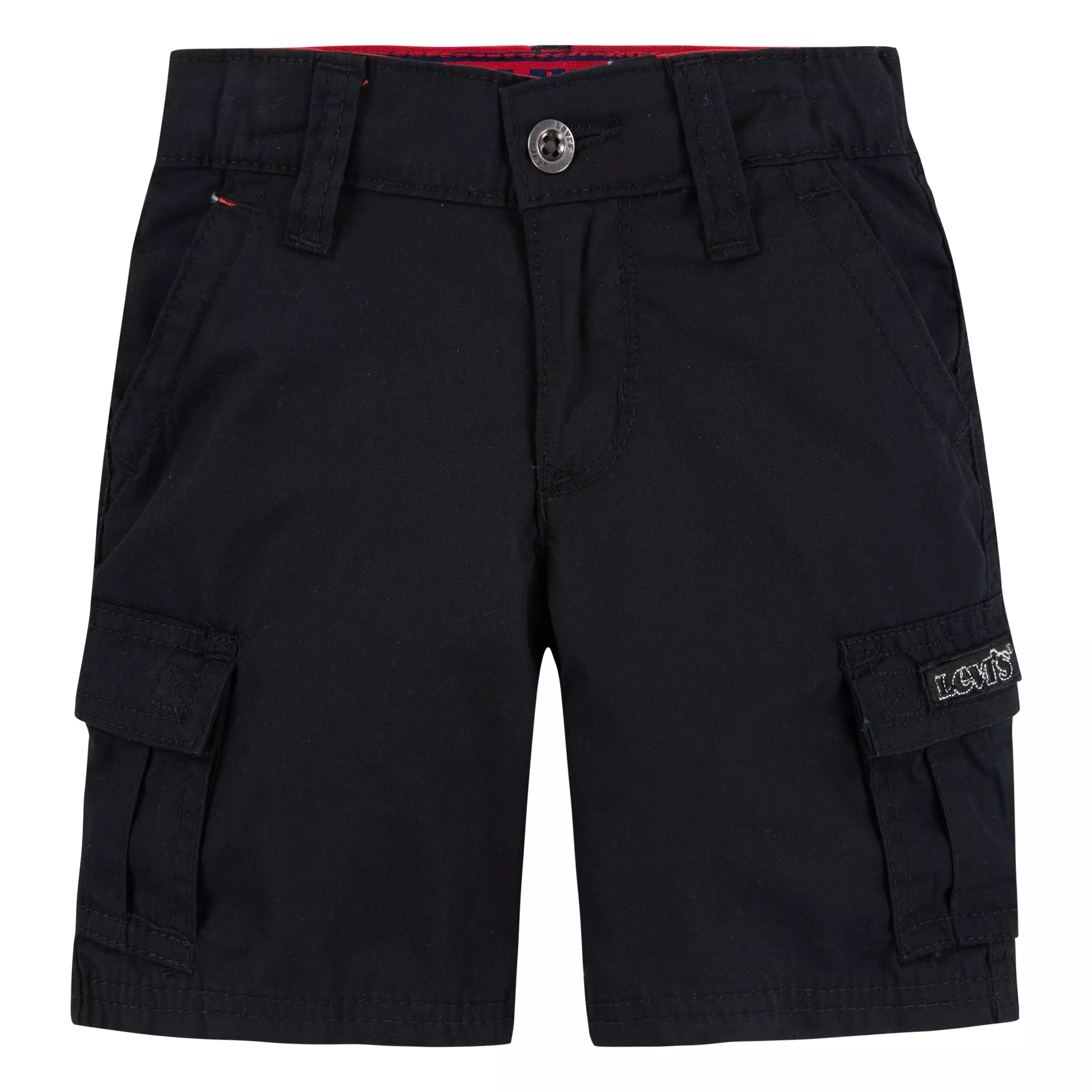 Levi's Toddler Boys' Red Tab Relaxed Cargo Shorts - Black - BLACK