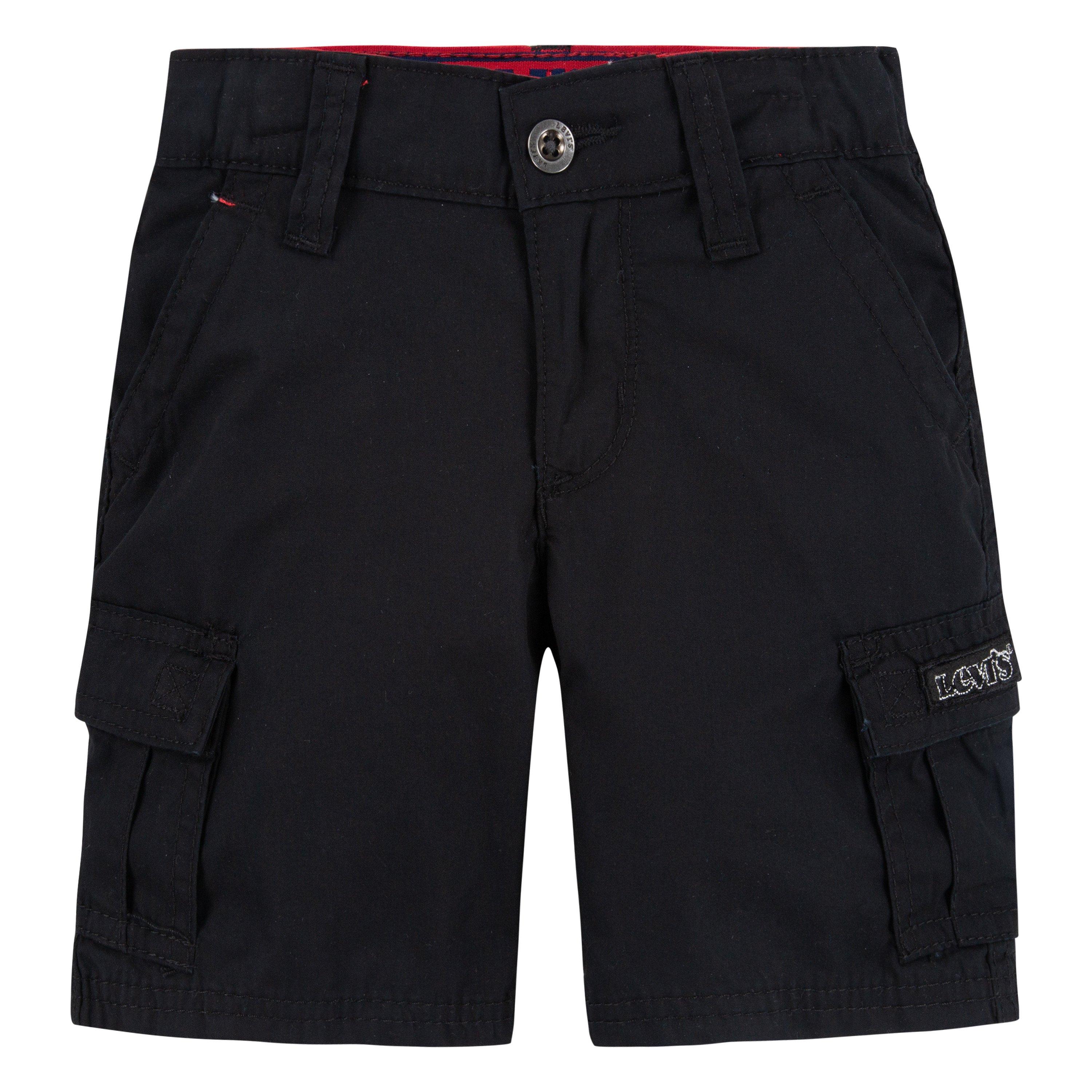 Levi's Red Tab Relaxed Toddler Boys' Black Cargo Shorts