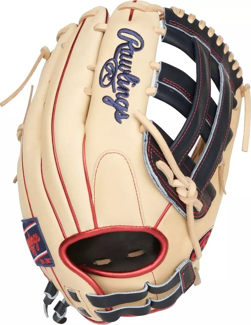Rawlings 12.75" Heart of the Hide Outfield Fastpitch Glove LHT - CAMEL