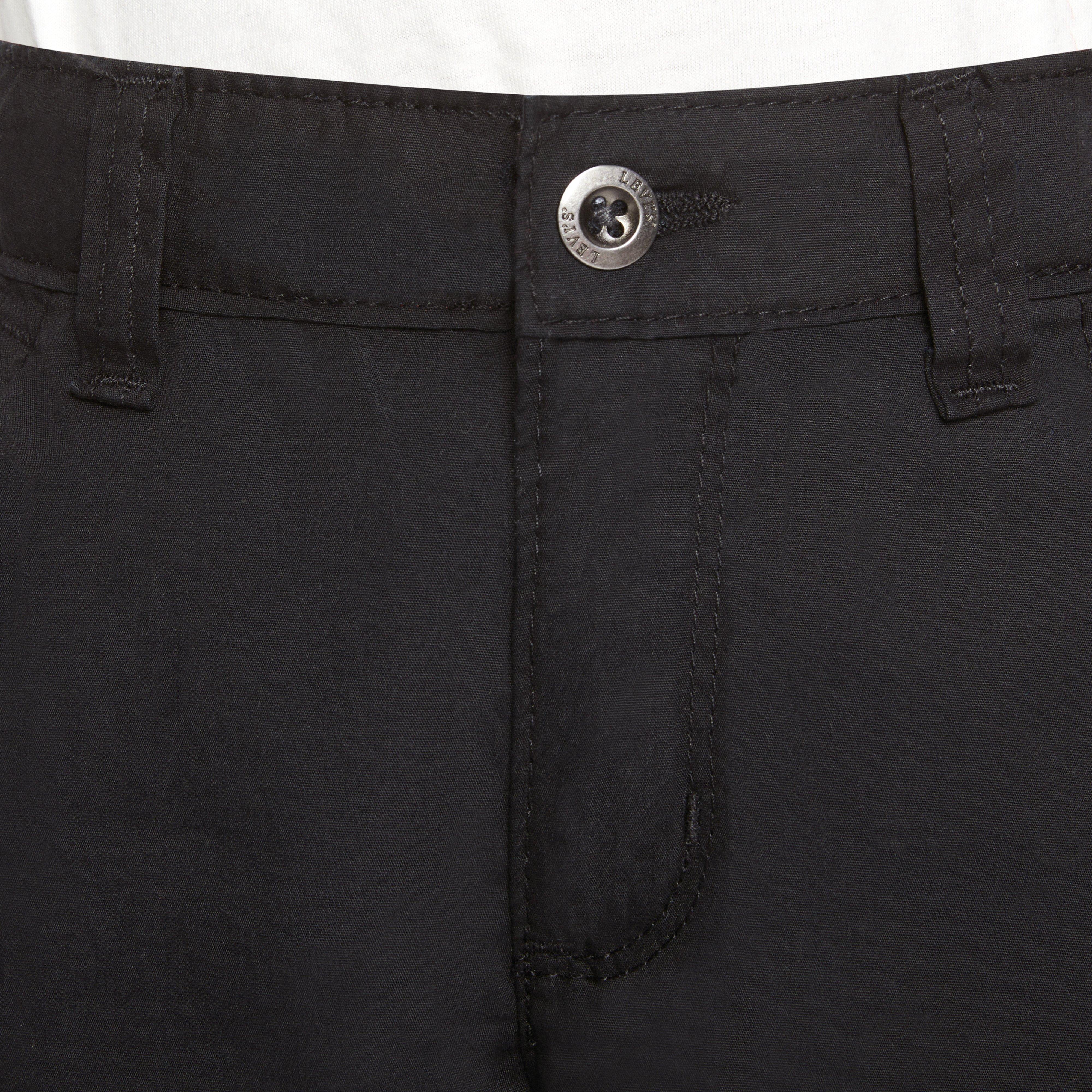Levi's Red Tab Relaxed Little Boys' Black Cargo Shorts - BLACK Thumbnail View 4