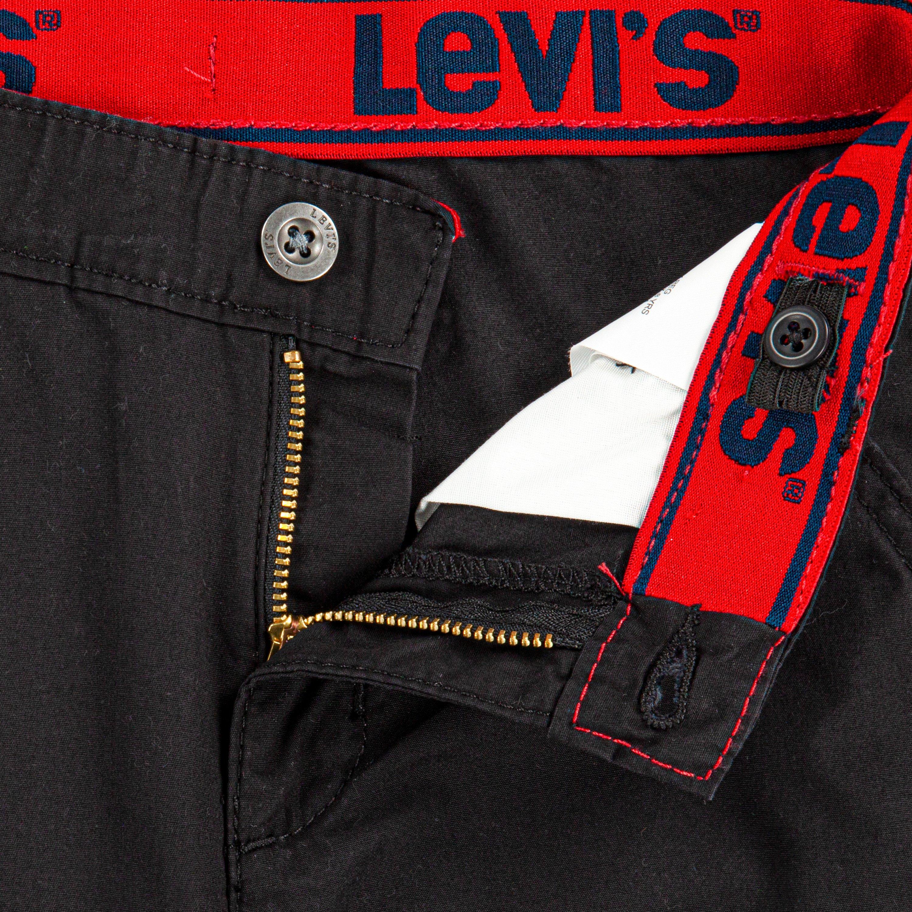 Levi's Red Tab Relaxed Little Boys' Black Cargo Shorts - BLACK Thumbnail View 5