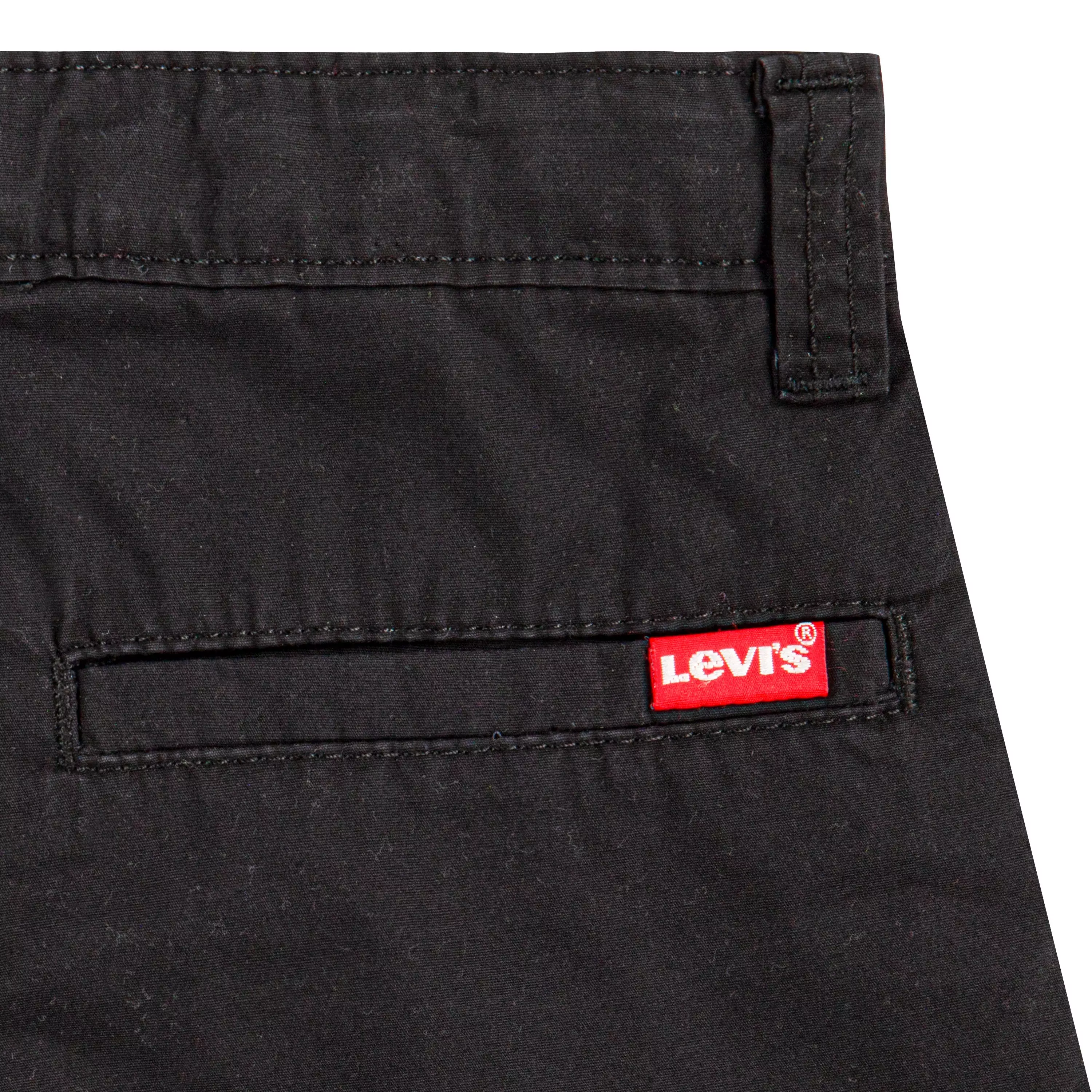 Levi's Red Tab Relaxed Little Boys' Black Cargo Shorts - BLACK