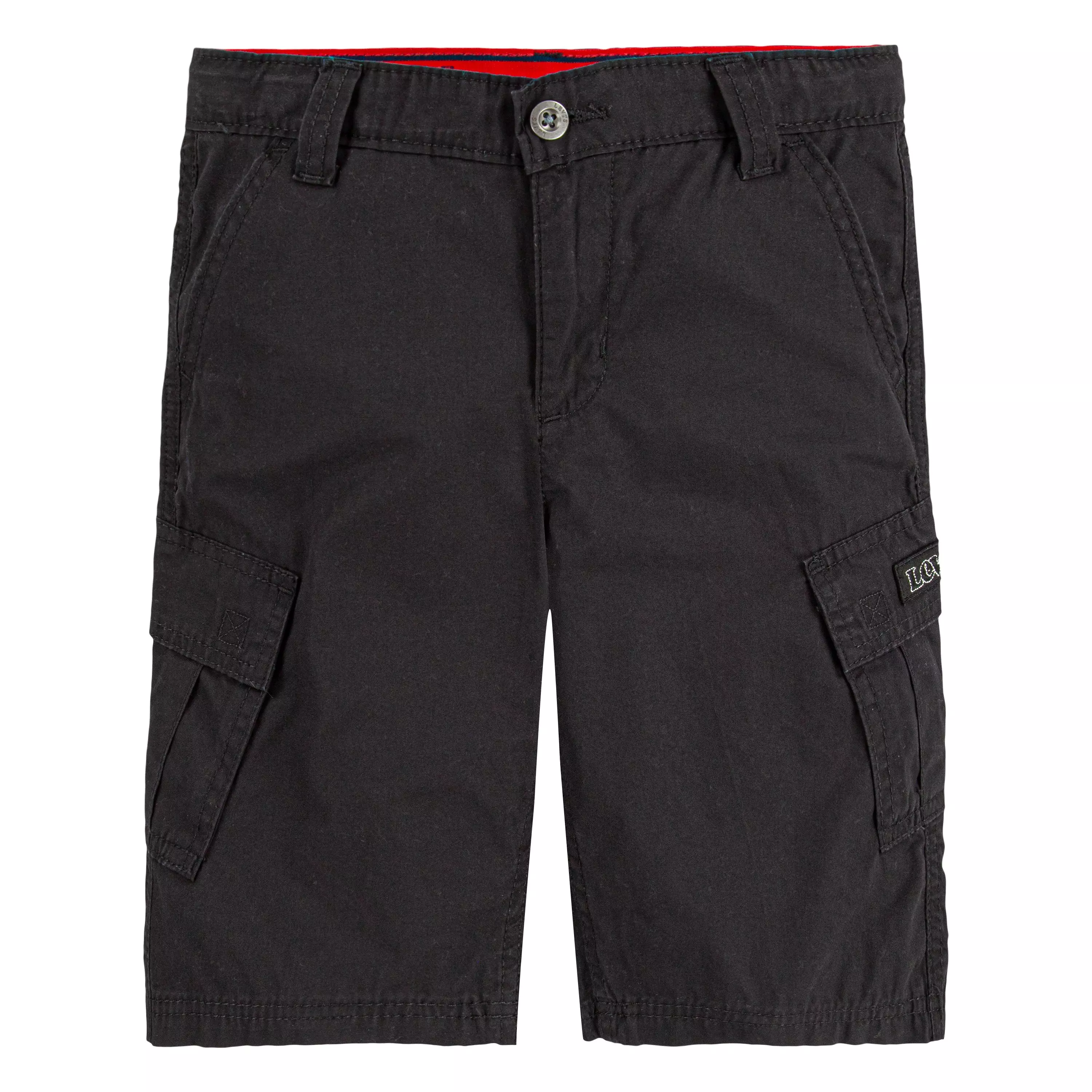 Levi's Little Boys' Red Tab Relaxed Cargo Shorts - Black - BLACK