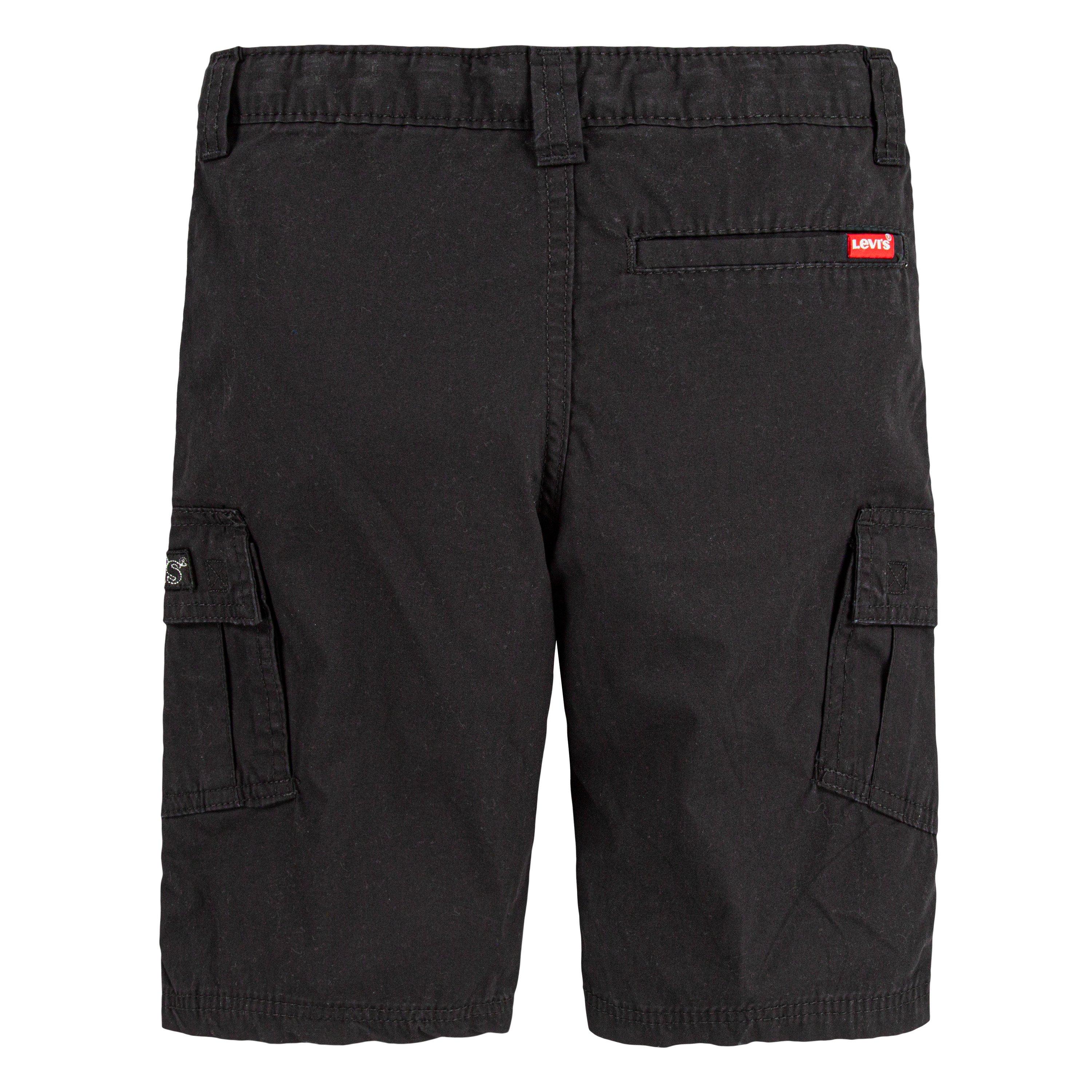 Levi's Little Boys' Red Tab Relaxed Cargo Shorts - Black - BLACK Thumbnail View 9
