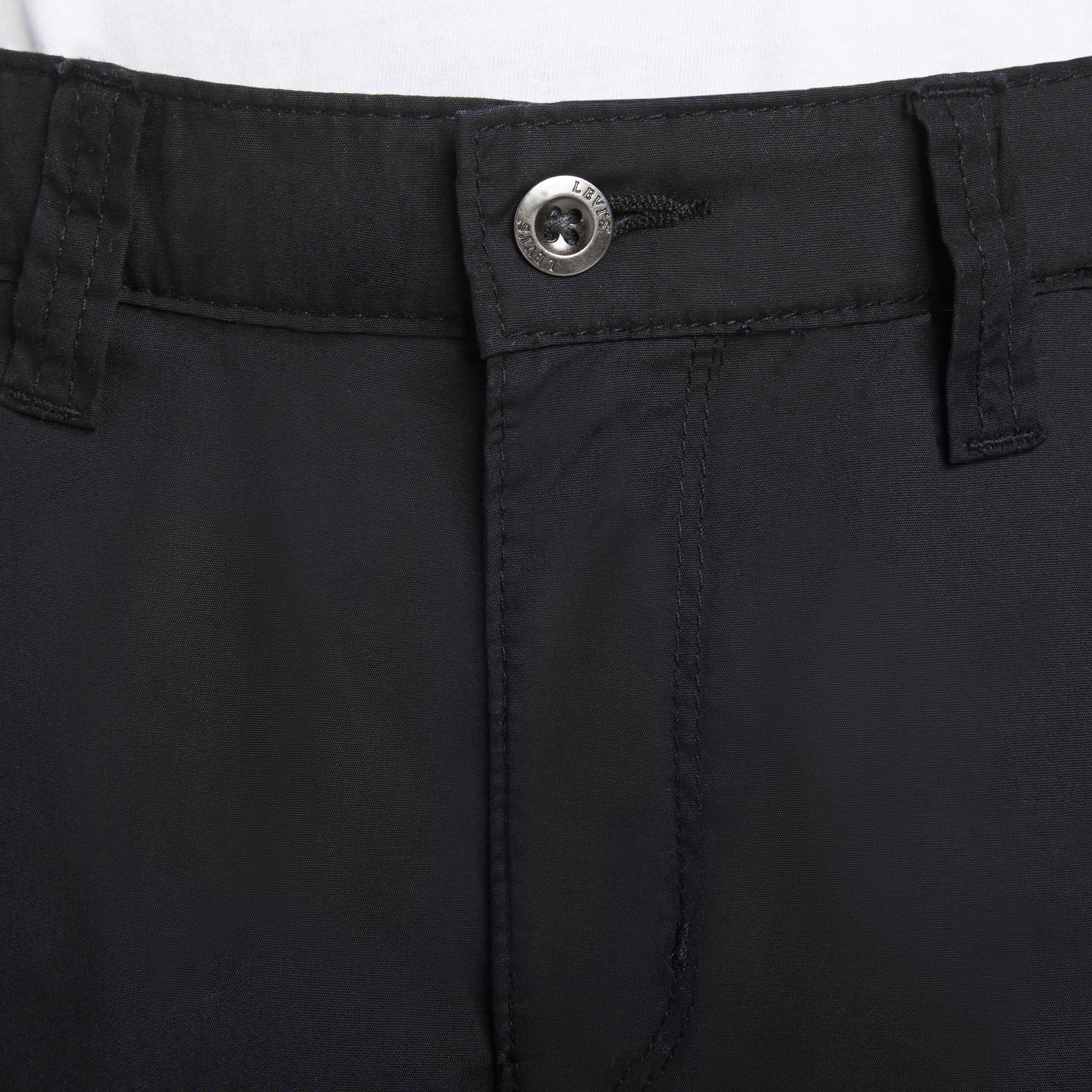 Levi's Red Tab Relaxed Big Boys' Black Cargo Shorts - BLACK Thumbnail View 4