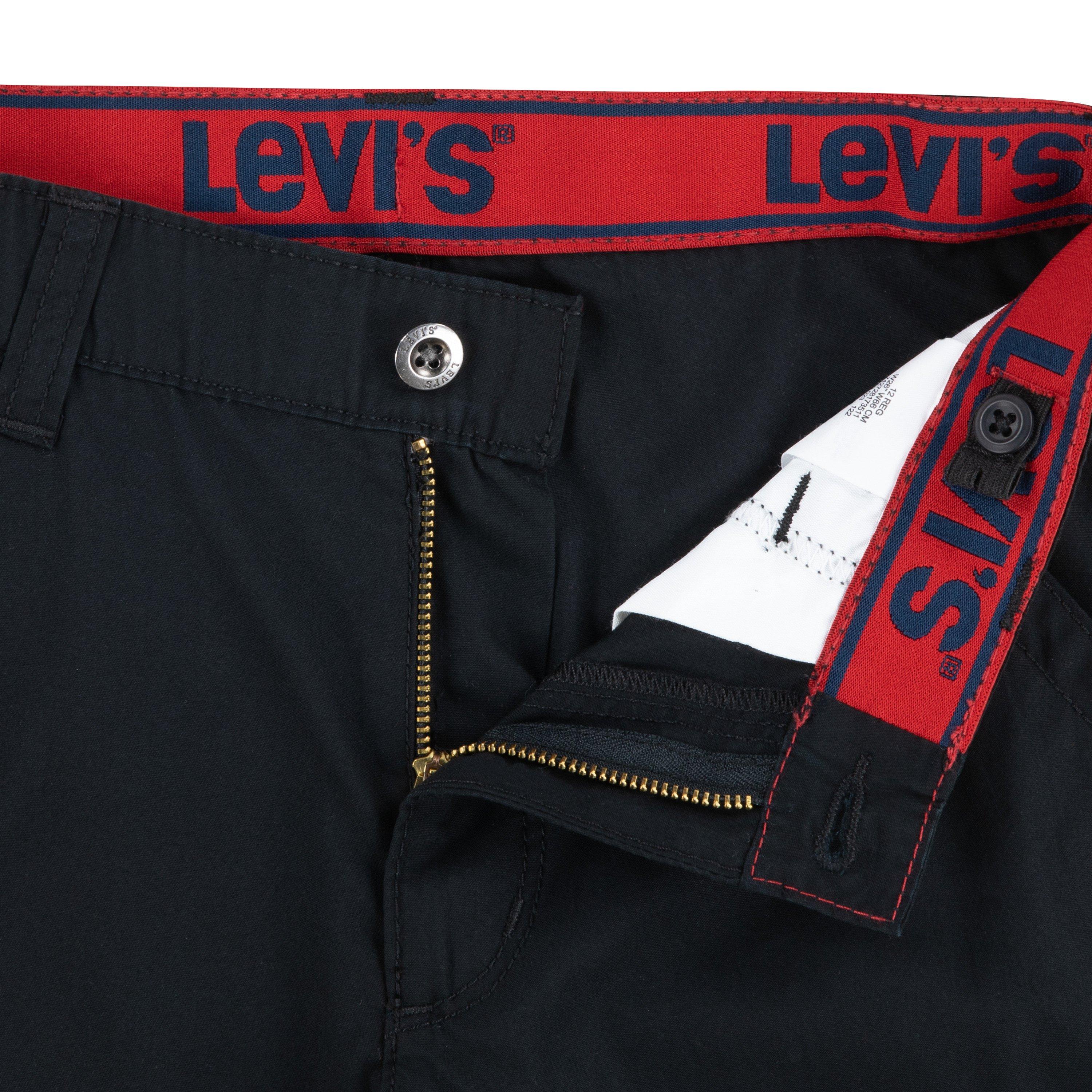 Levi's Red Tab Relaxed Big Boys' Black Cargo Shorts - BLACK Thumbnail View 5