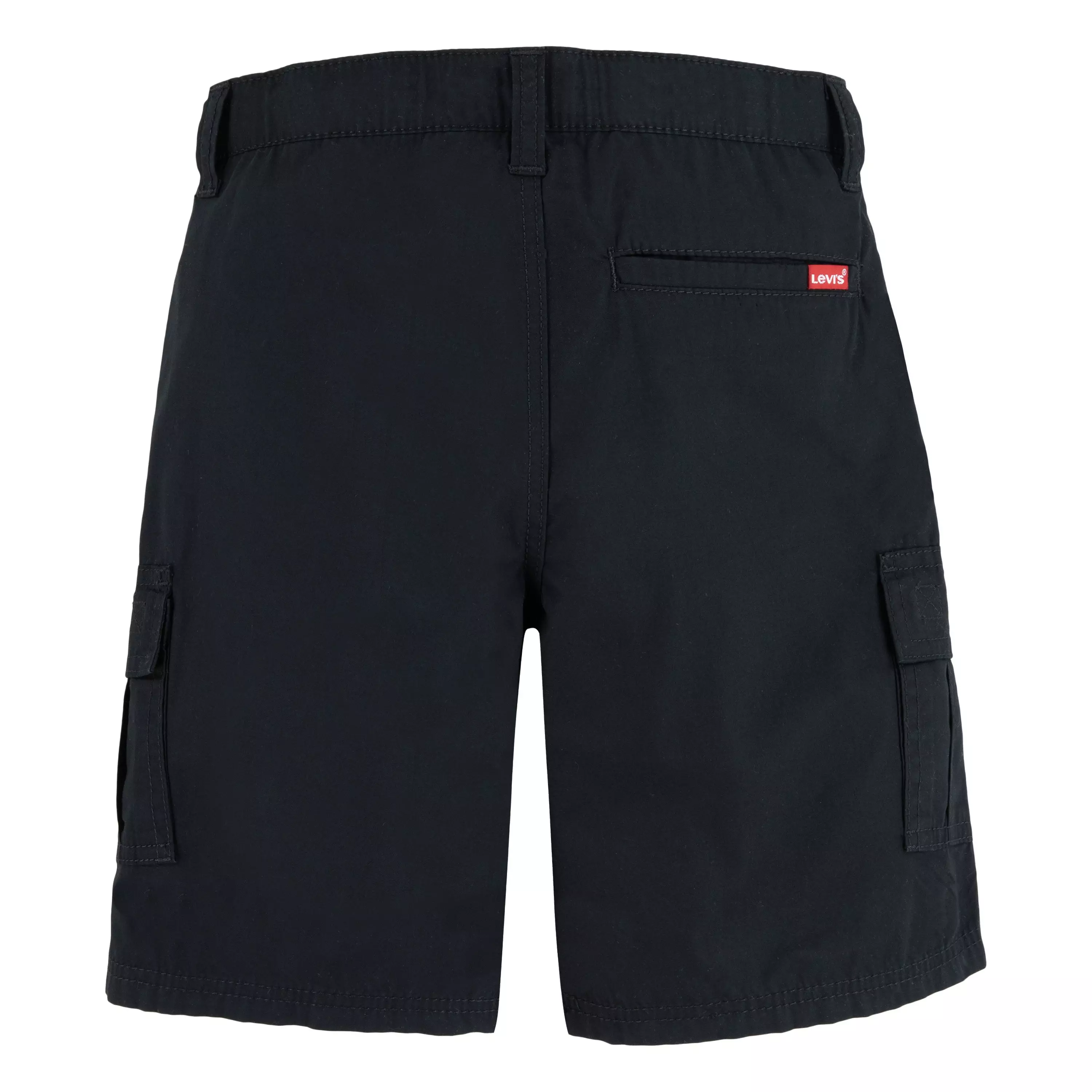 Levi's Red Tab Relaxed Big Boys' Black Cargo Shorts - BLACK