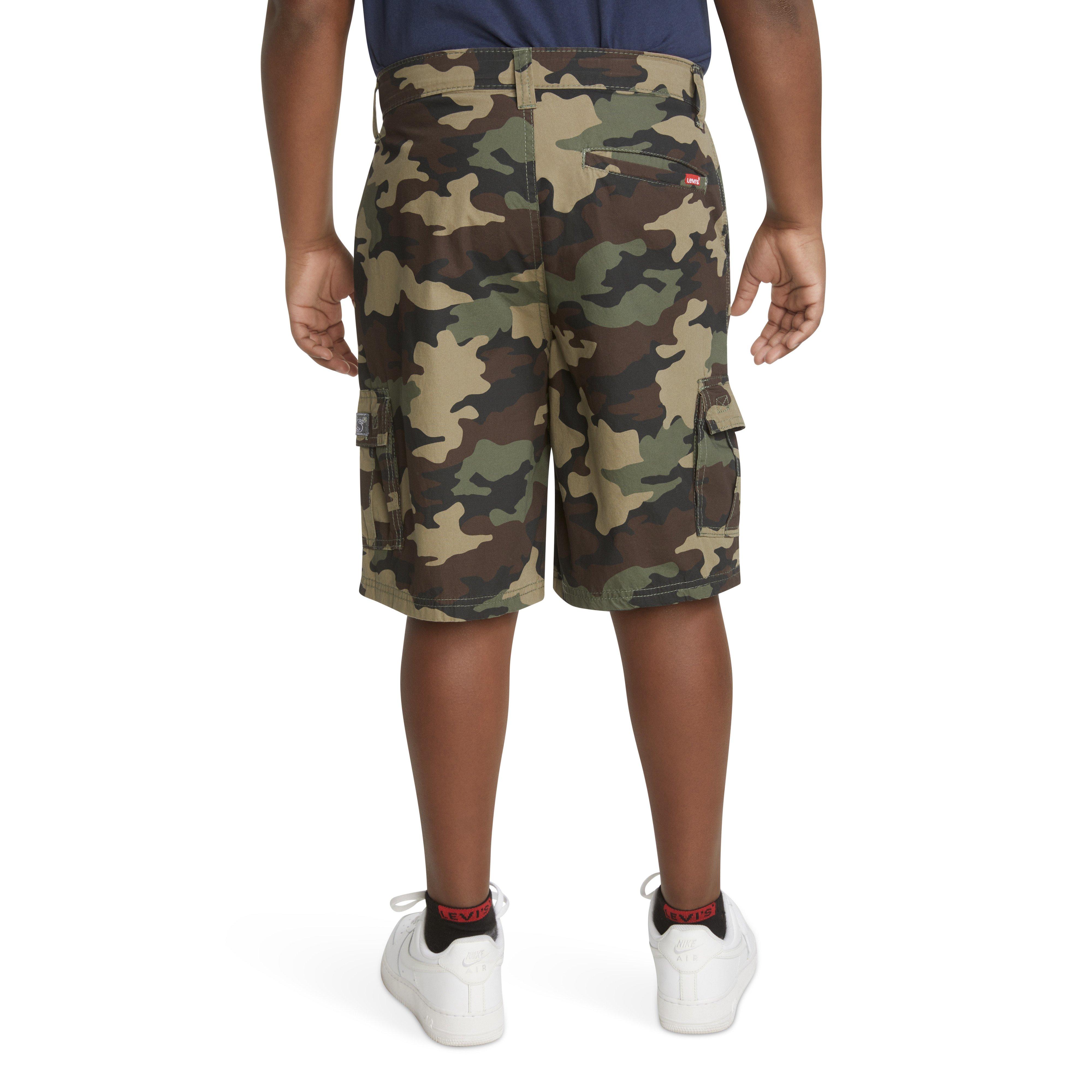 Levi's Red Tab Relaxed Big Boys' Camo Cargo Shorts