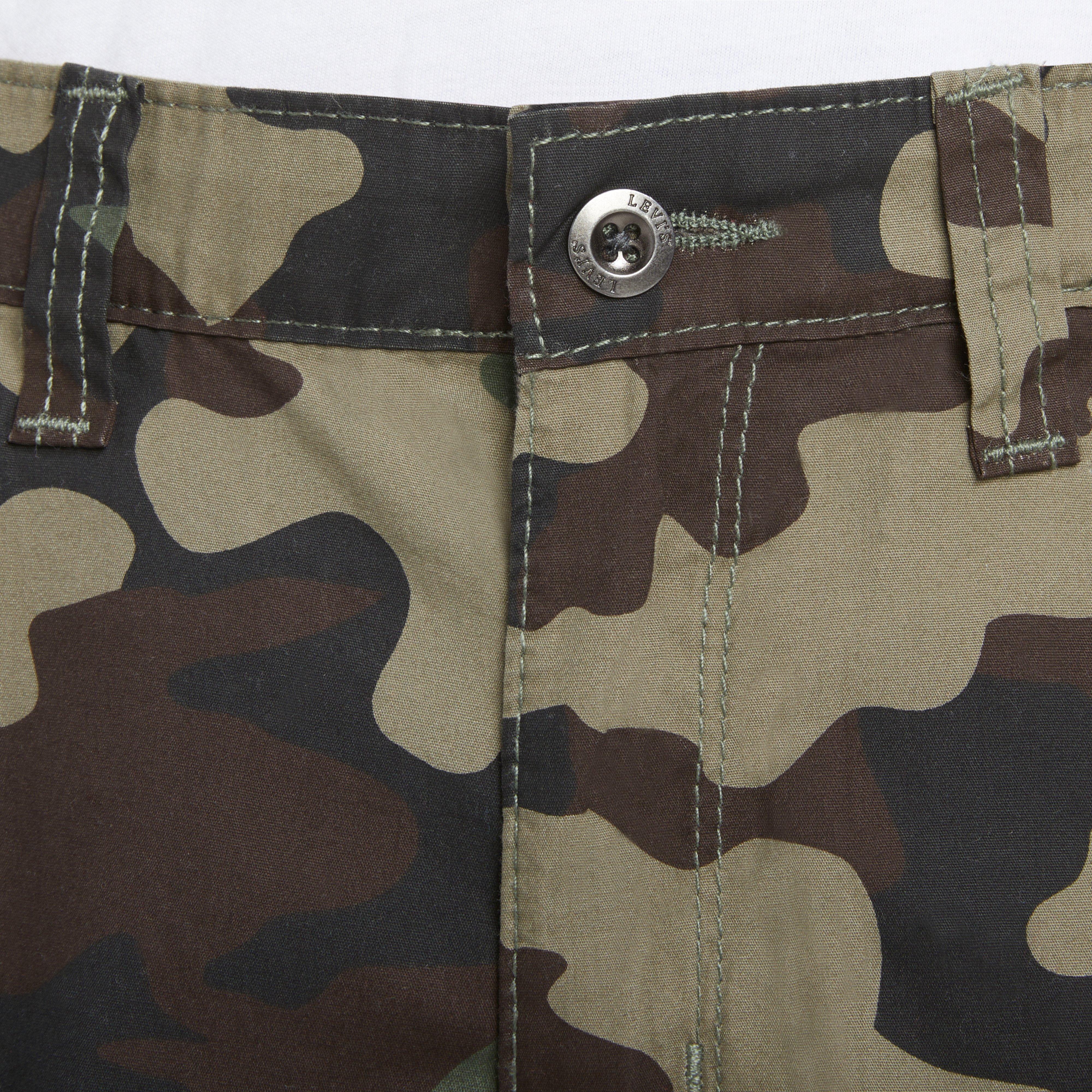 Levi's Red Tab Relaxed Big Boys' Camo Cargo Shorts - CAMOUFLAGE Thumbnail View 4