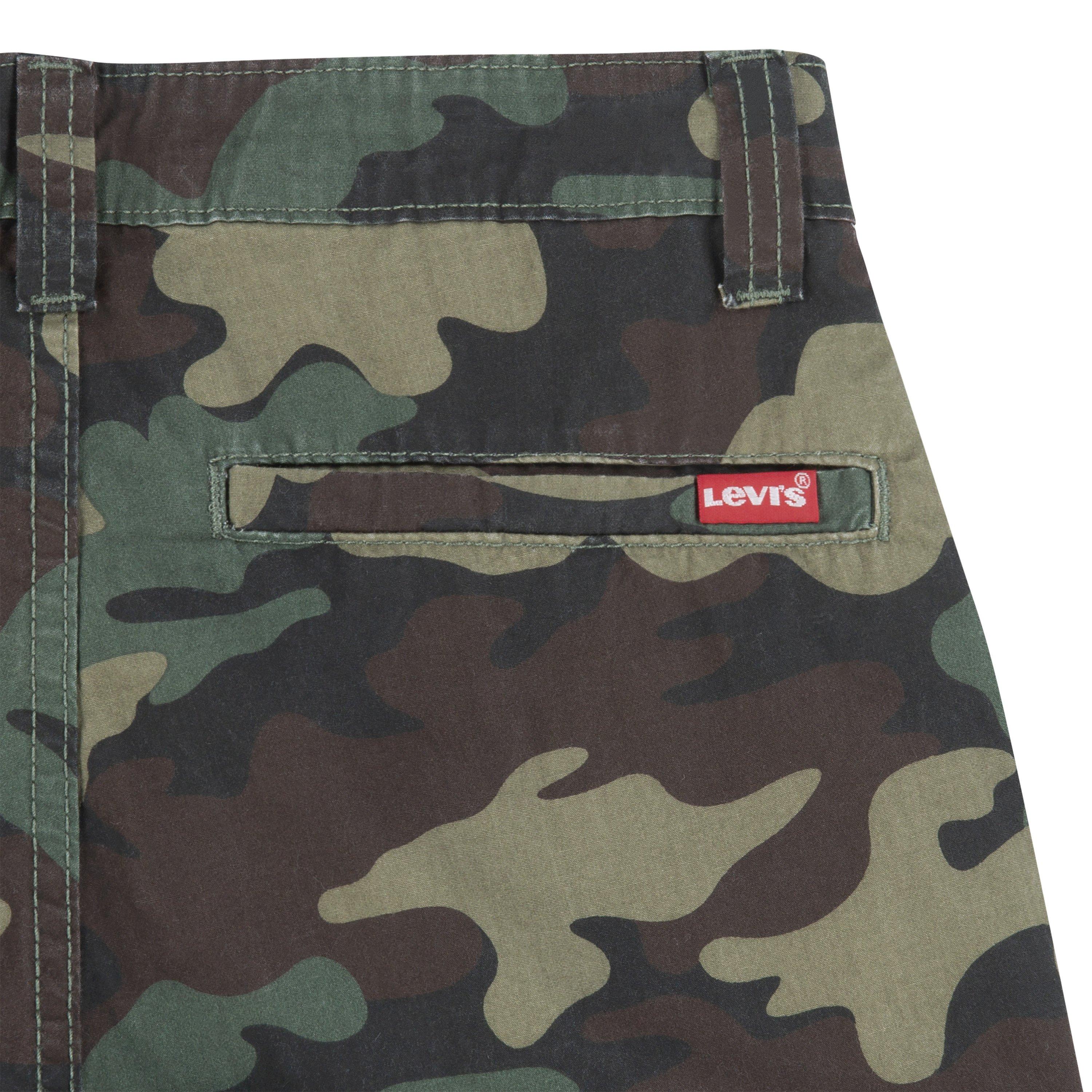 Levi's Red Tab Relaxed Big Boys' Camo Cargo Shorts - CAMOUFLAGE Thumbnail View 6