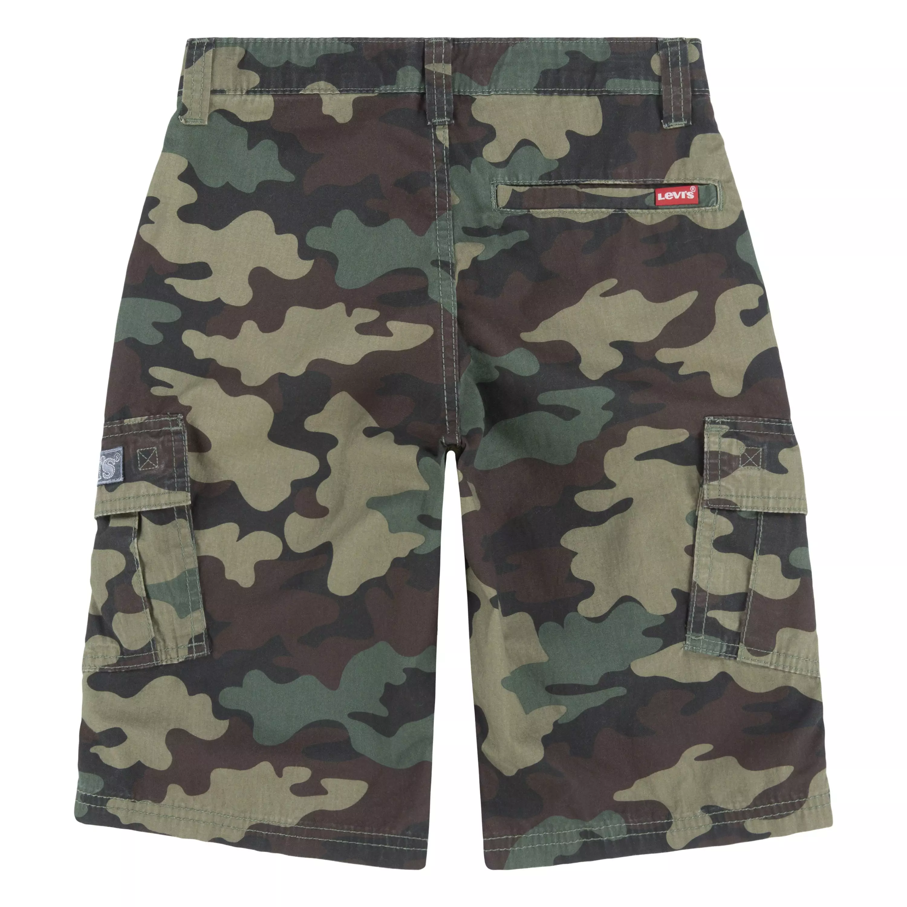 Levi's Big Boys' Red Tab Relaxed Cargo Shorts - Camo - CAMOUFLAGE