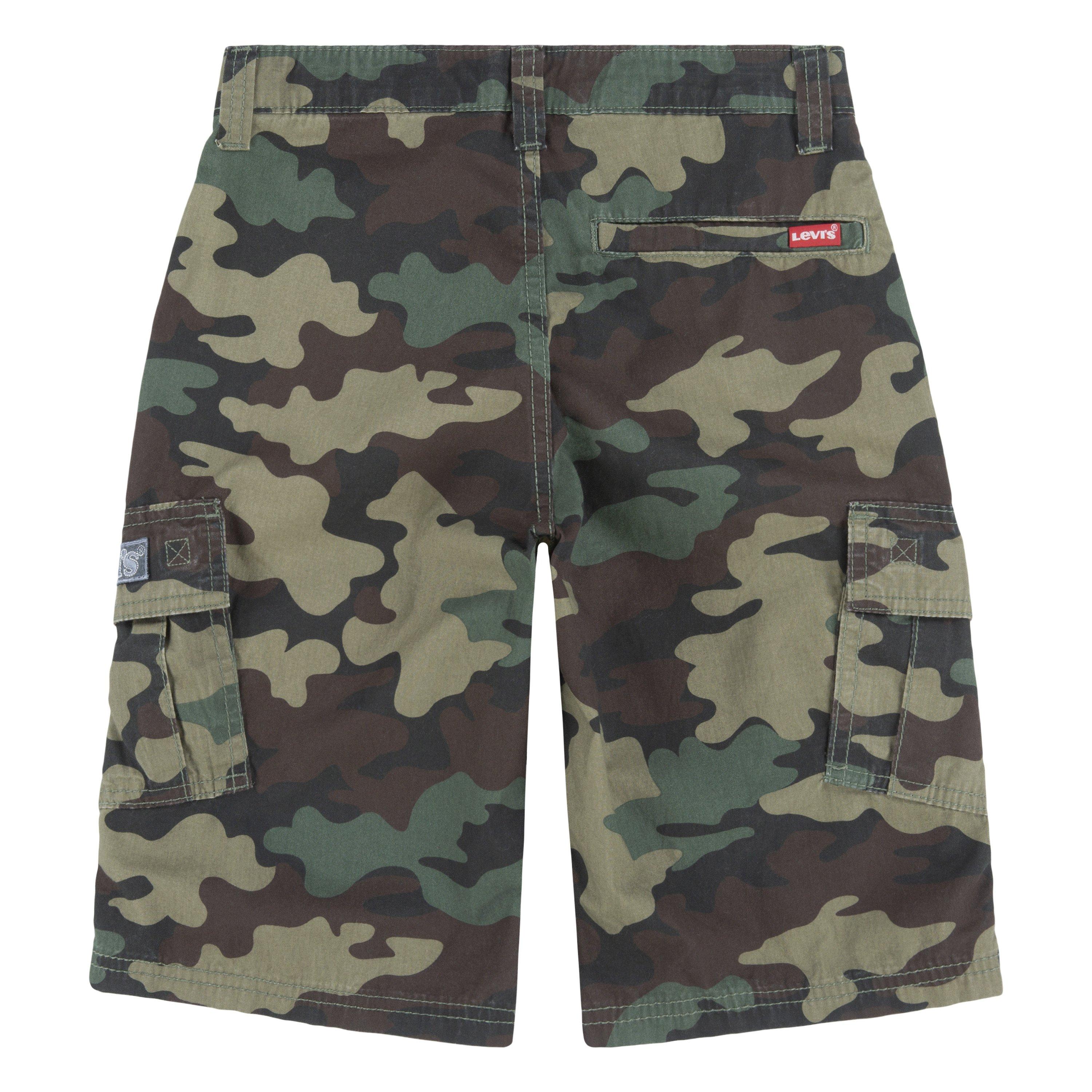 Levi's Red Tab Relaxed Big Boys' Camo Cargo Shorts