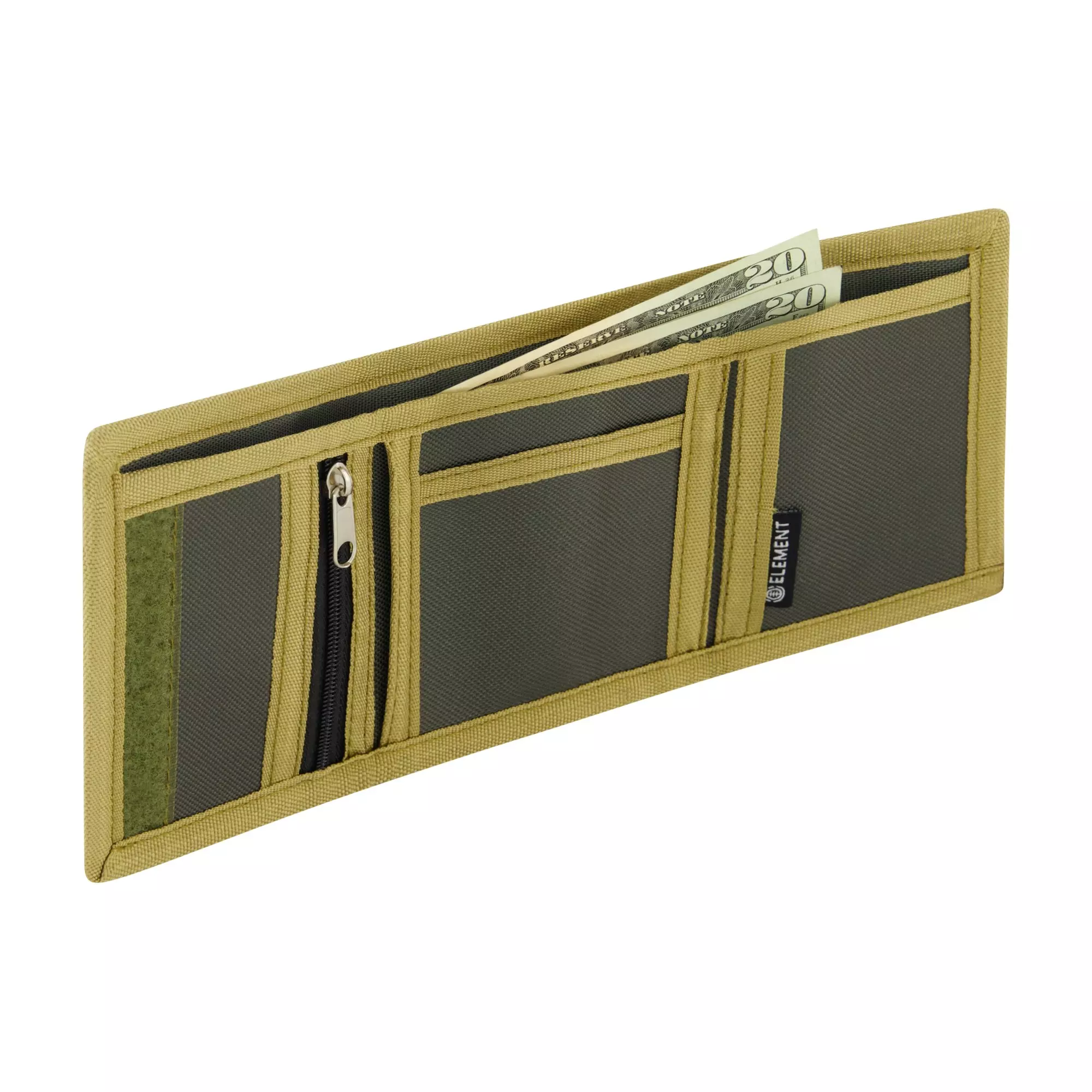 Element Tri-Fold Wallet - Olive - OLIVE