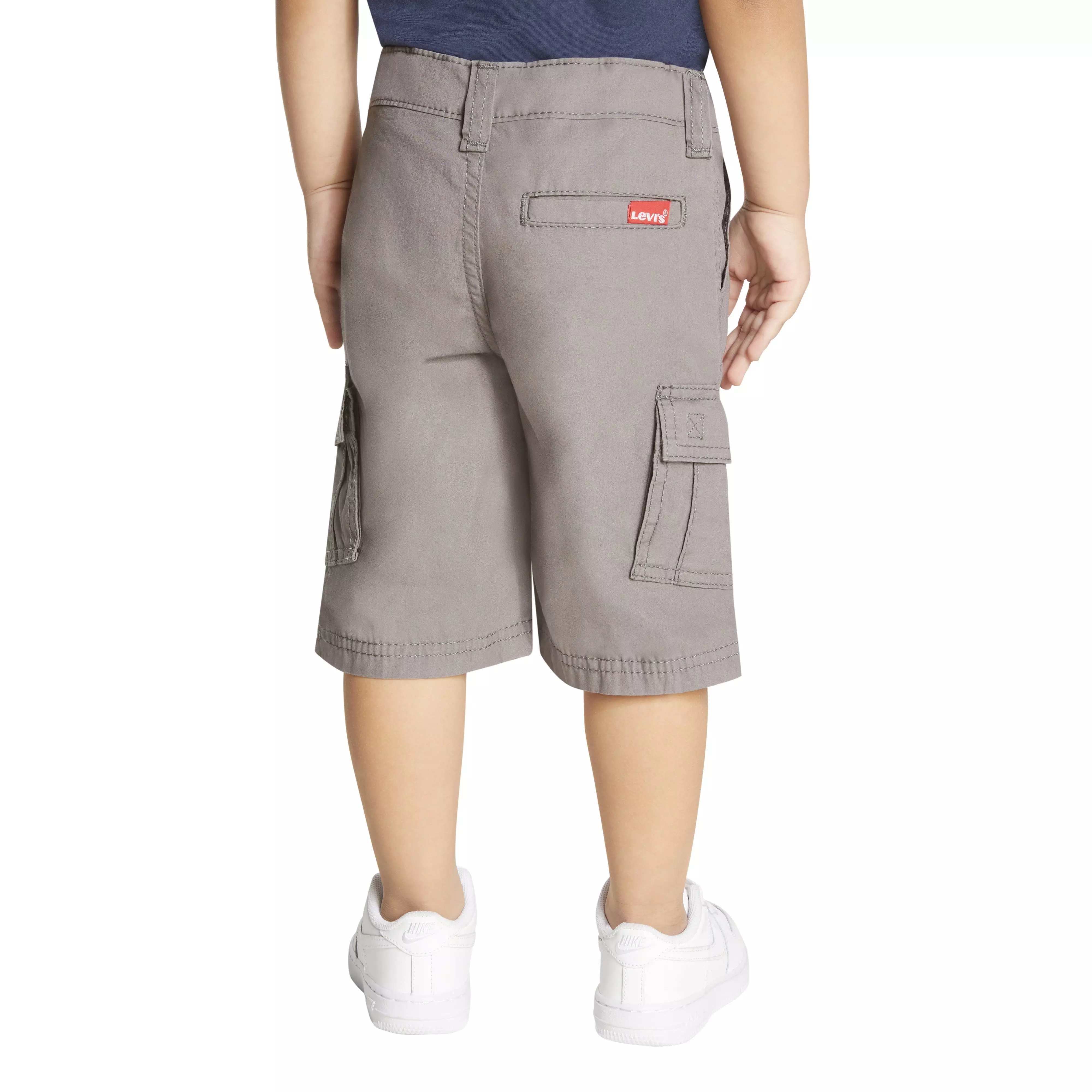 Levi's Red Tab Relaxed Toddler Boys' Grey Cargo Shorts - GREY