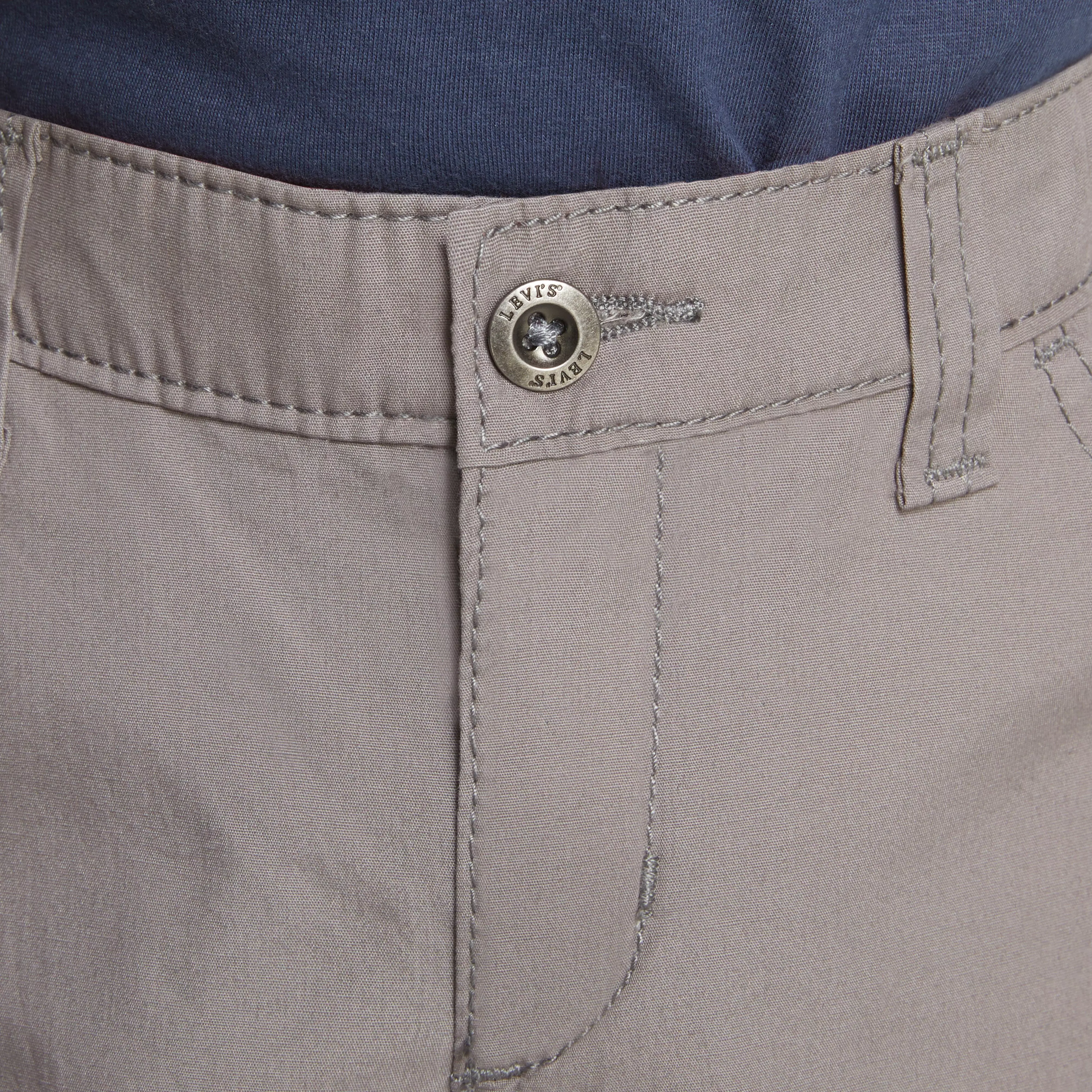 Levi's Red Tab Relaxed Toddler Boys' Grey Cargo Shorts - GREY