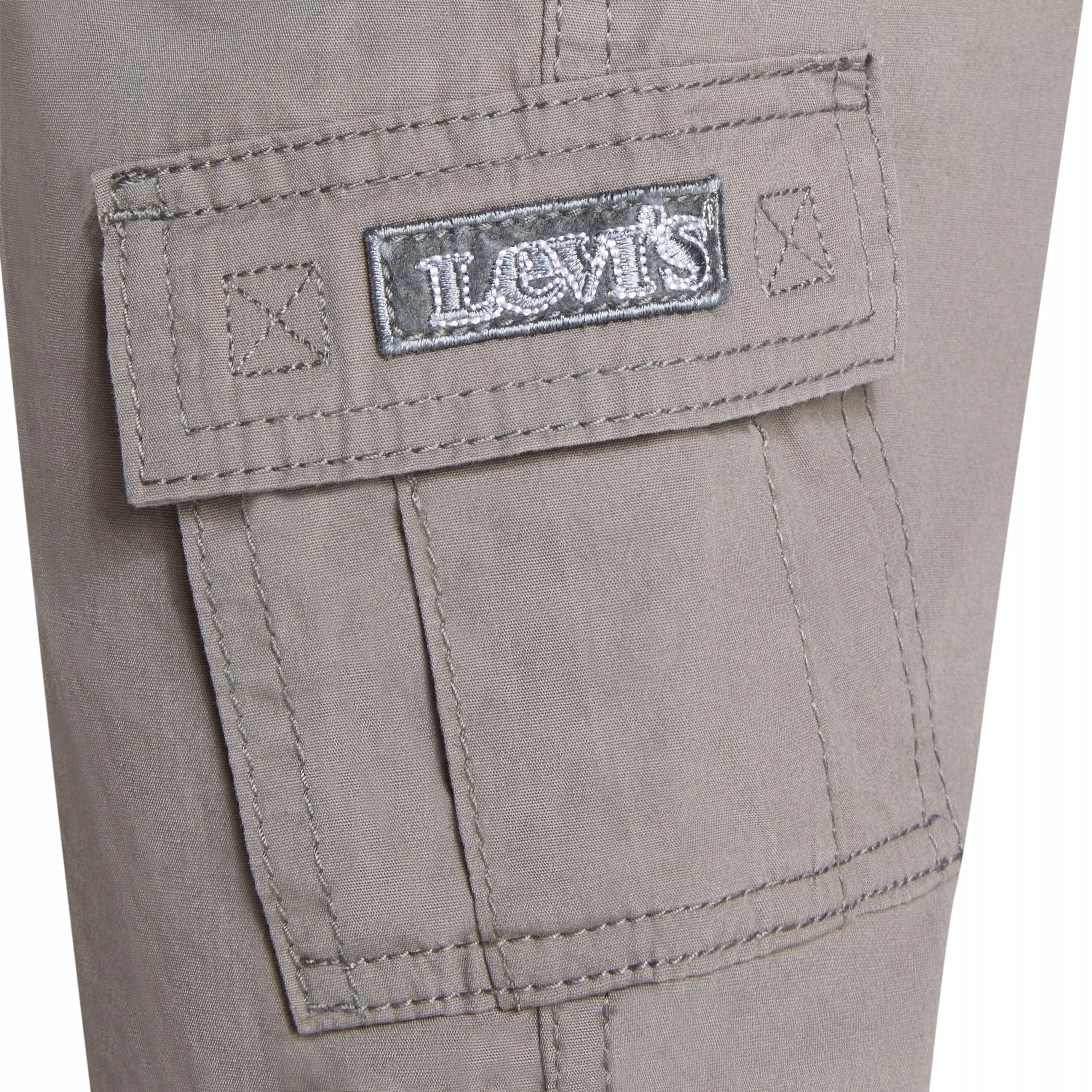 Levi's Toddler Boys' Red Tab Relaxed Cargo Shorts - Grey - GREY