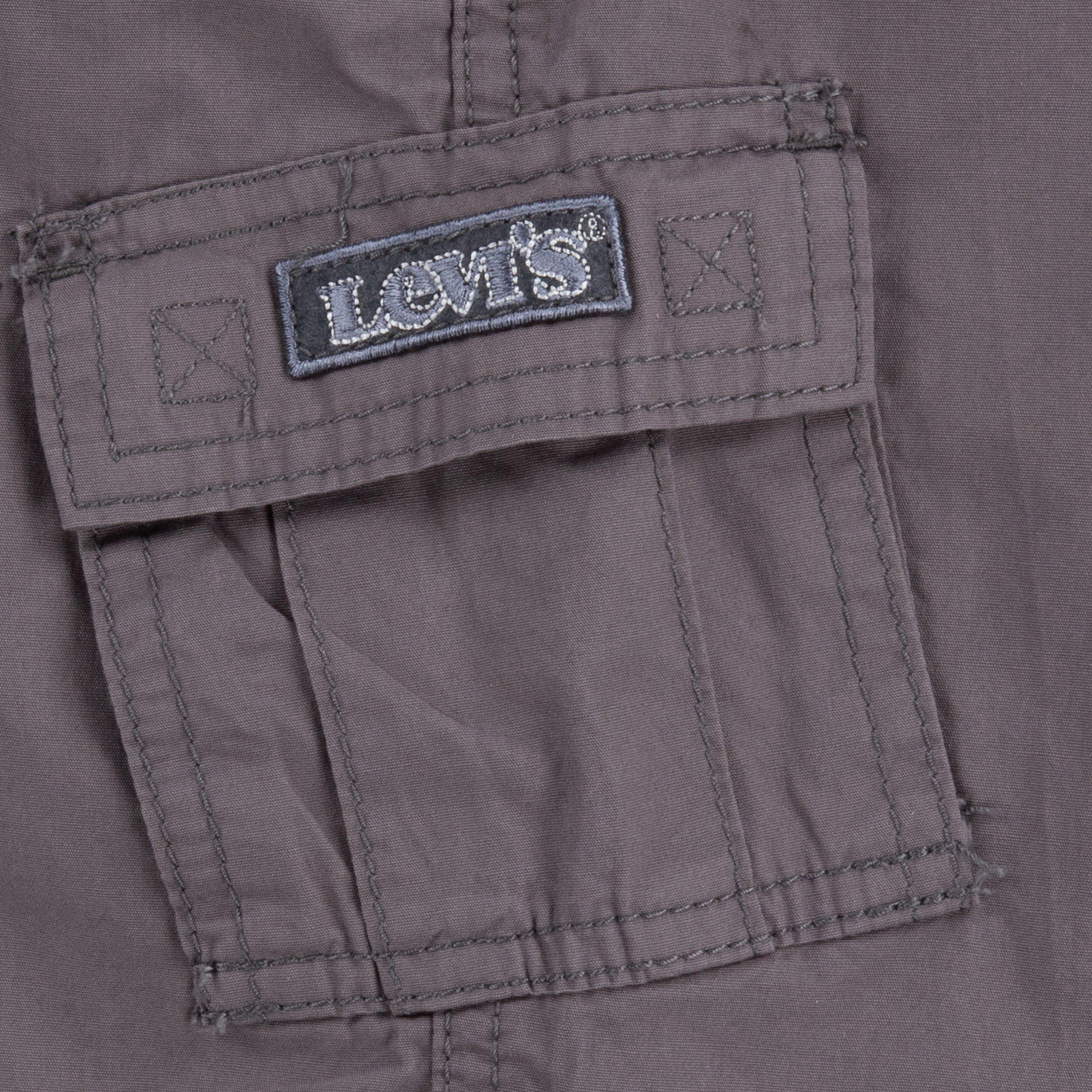 Levi's Red Tab Relaxed Toddler Boys' Grey Cargo Shorts - GREY Thumbnail View 6
