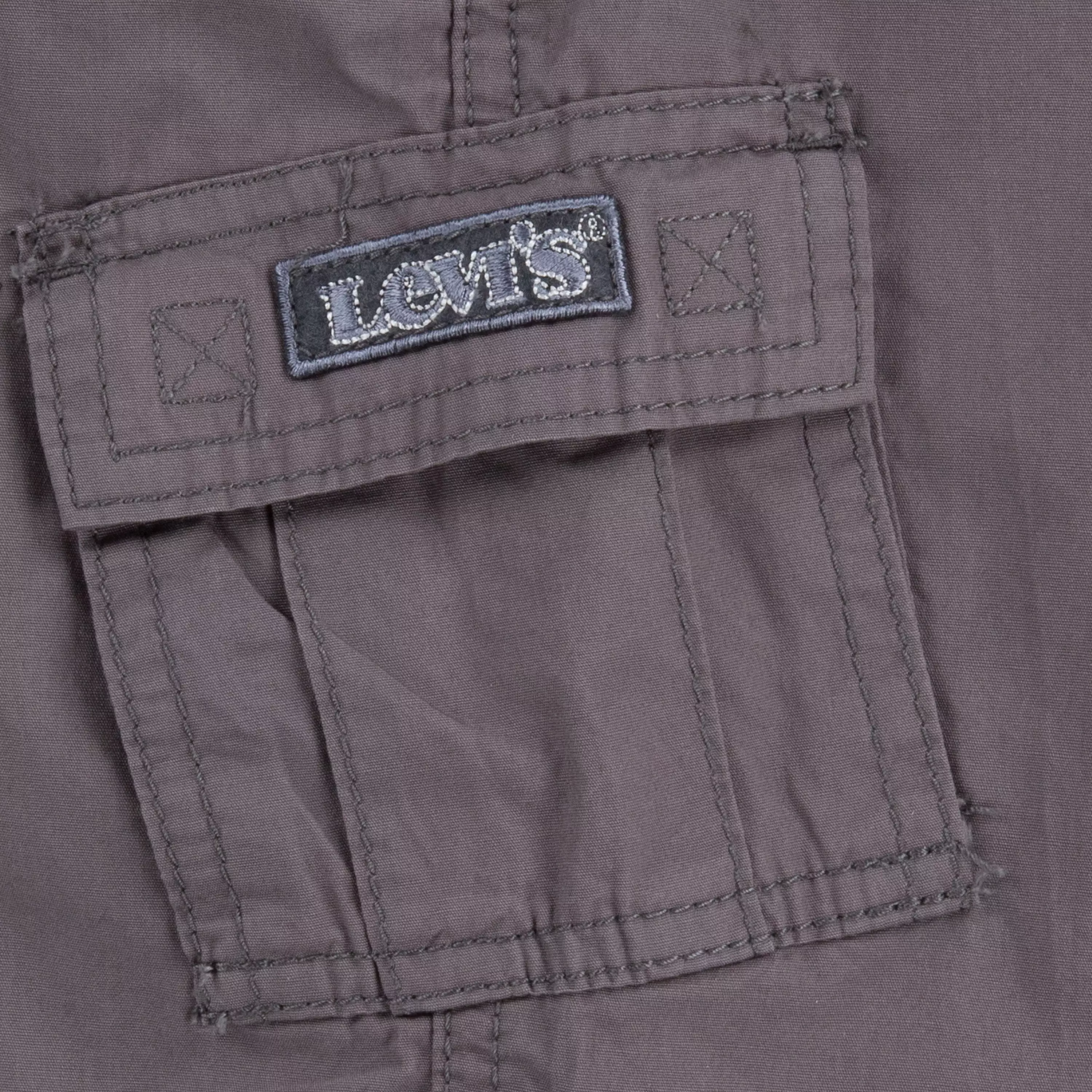 Levi's Toddler Boys' Red Tab Relaxed Cargo Shorts - Grey - GREY