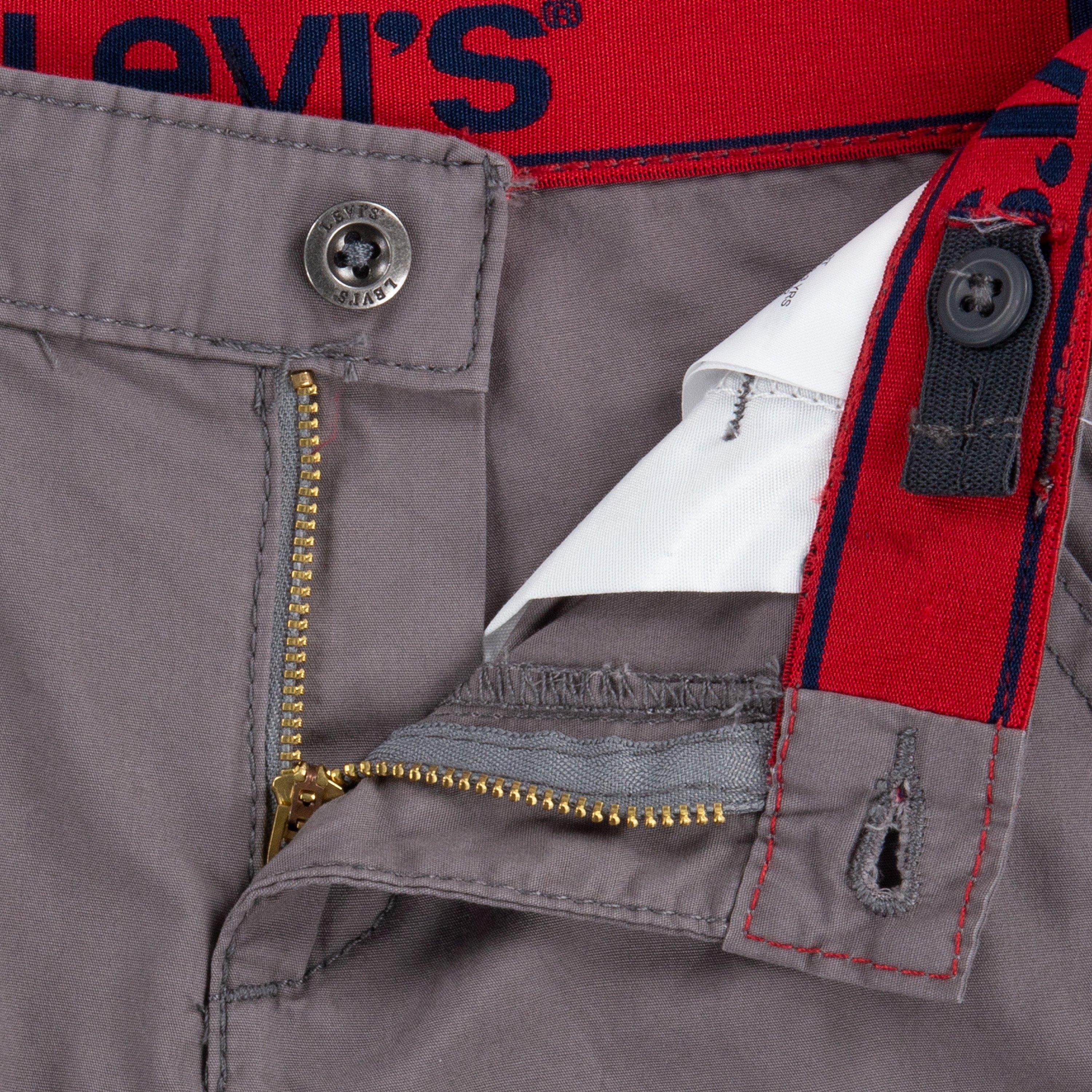 Levi's Red Tab Relaxed Toddler Boys' Grey Cargo Shorts - GREY Thumbnail View 7