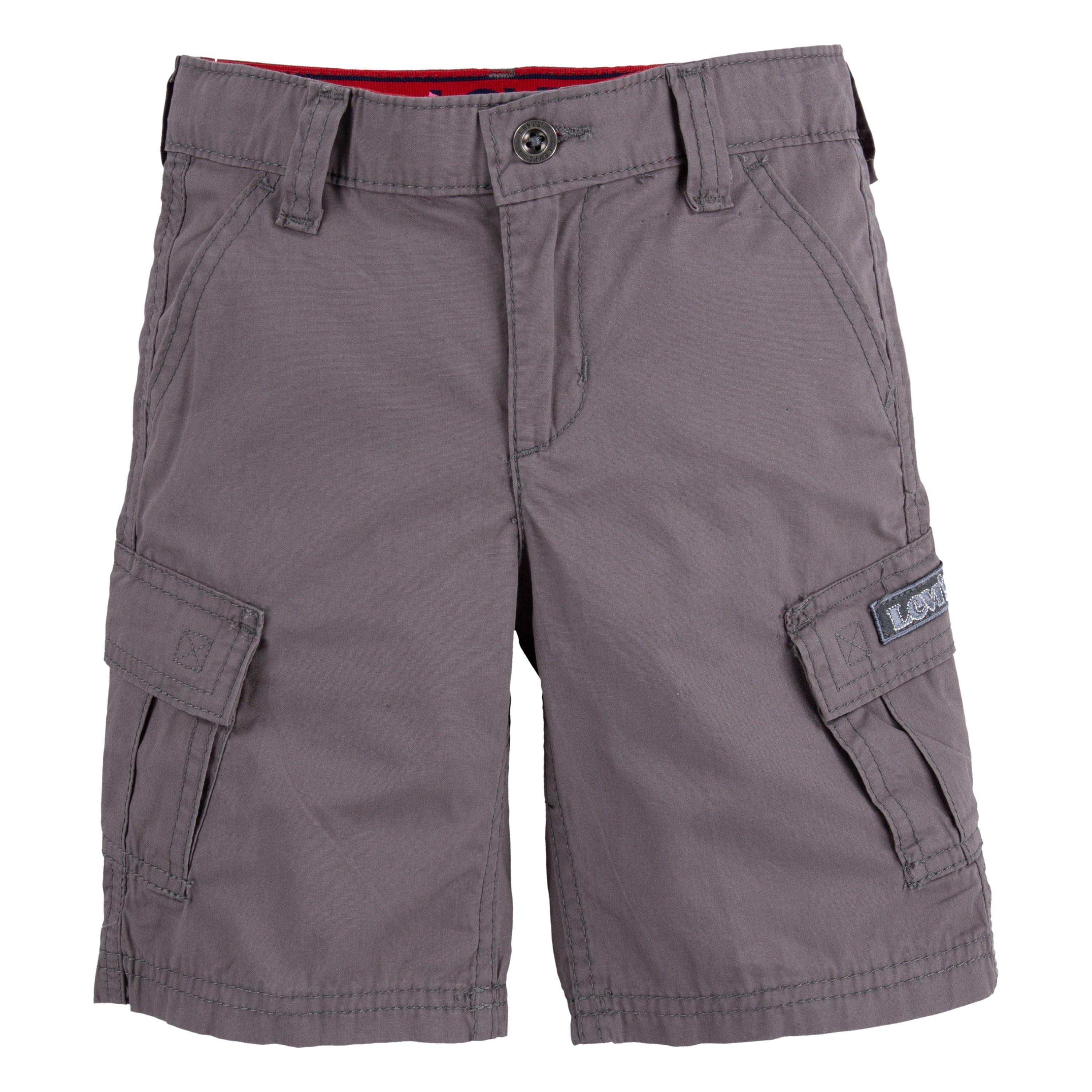 Levi's Red Tab Relaxed Toddler Boys' Grey Cargo Shorts - GREY Thumbnail View 9