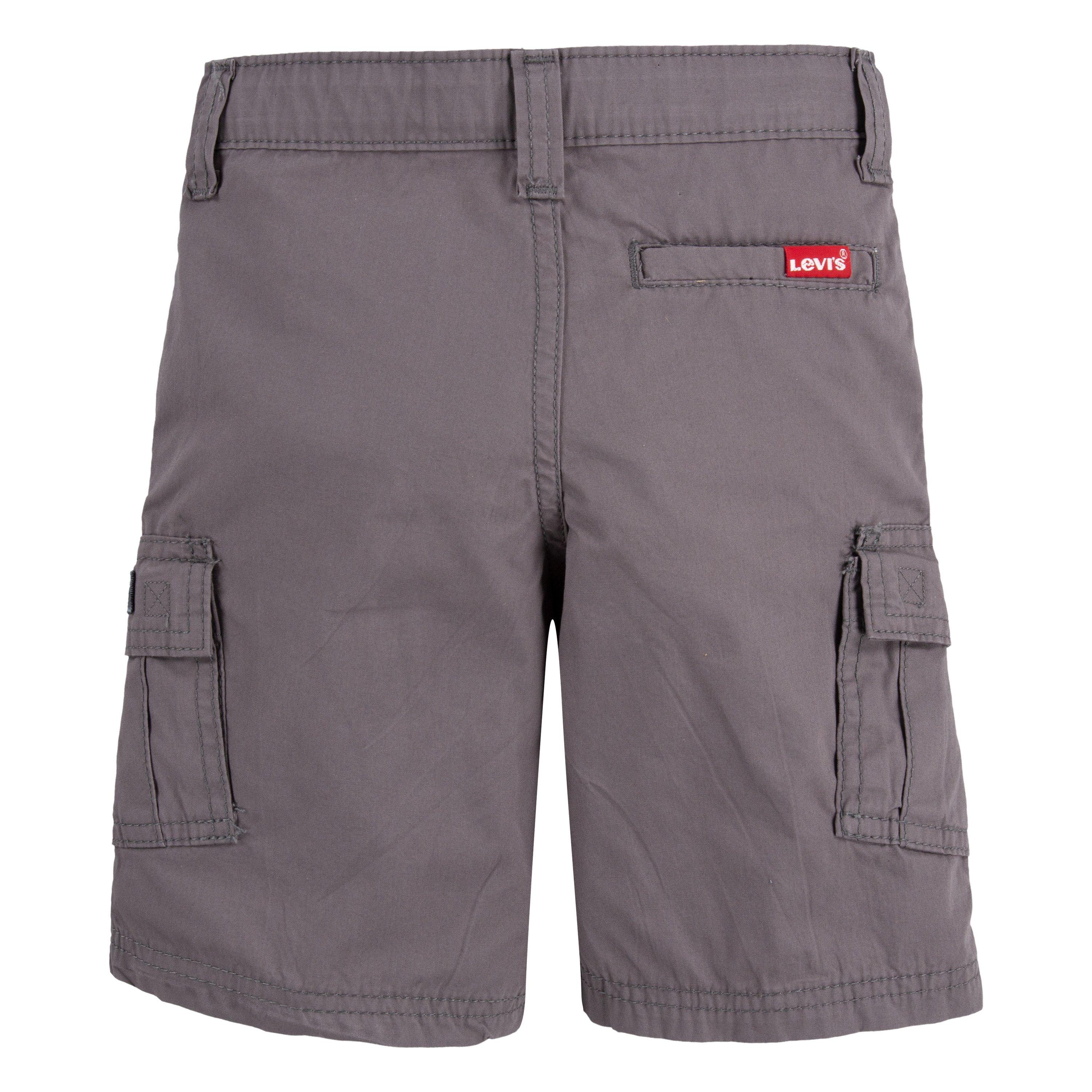 Levi's Toddler Boys' Red Tab Relaxed Cargo Shorts - Grey - GREY Thumbnail View 10